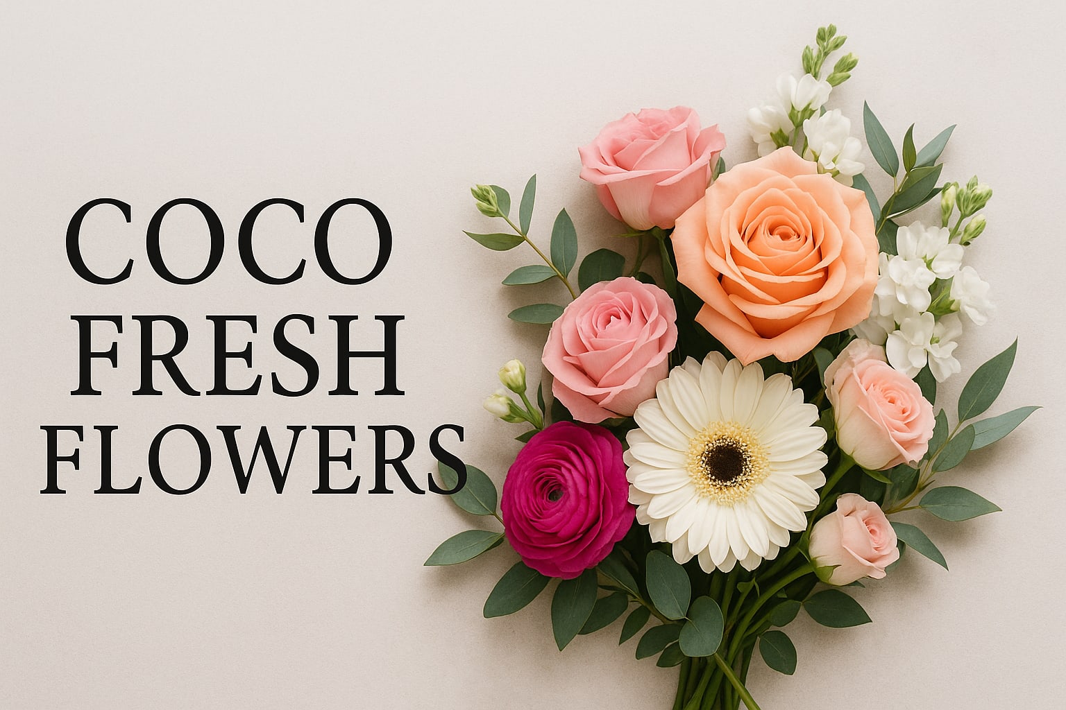 Coco Fresh Flowers Same-Day Flower Delivery