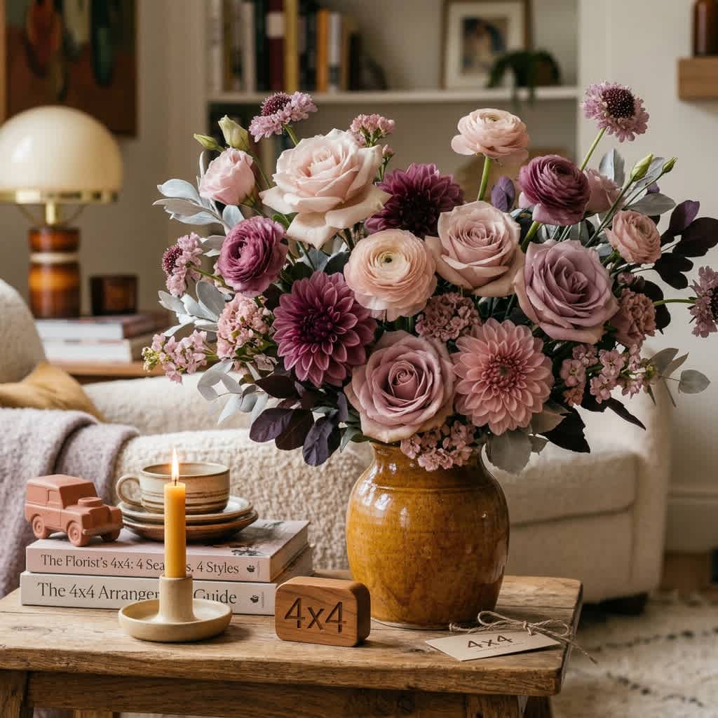 The “Quiet Luxury” Bouquet: Tonal & Monochrome Floral Styling