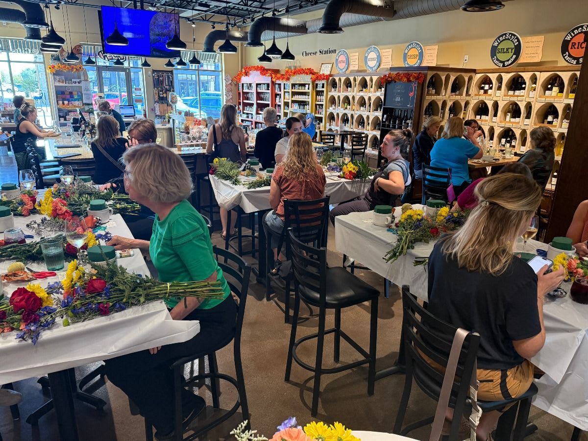 Flower Arranging Classes, Oct.4th, 2025