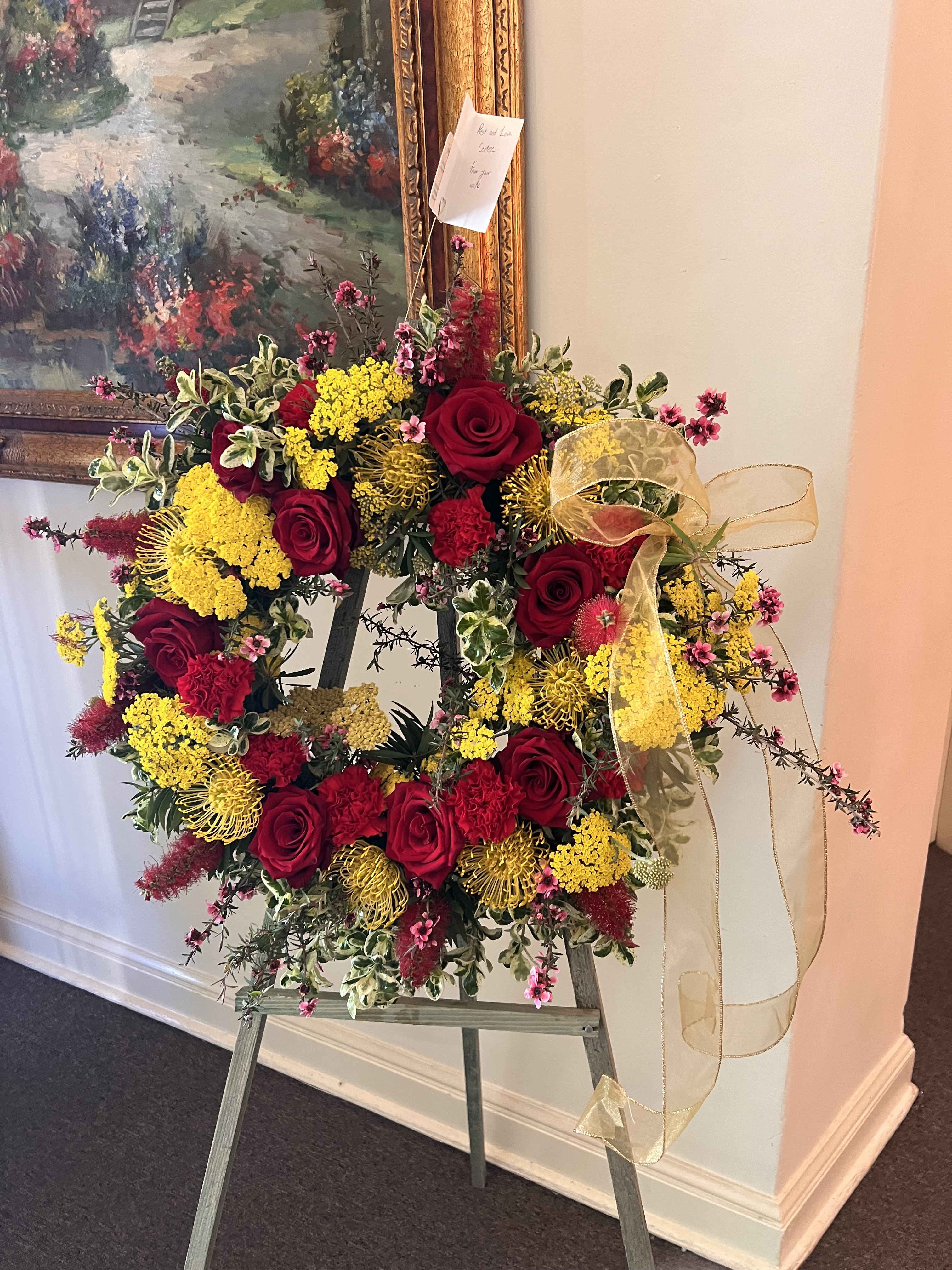 Elegant Spray standing Flowers in Mill valley CA 