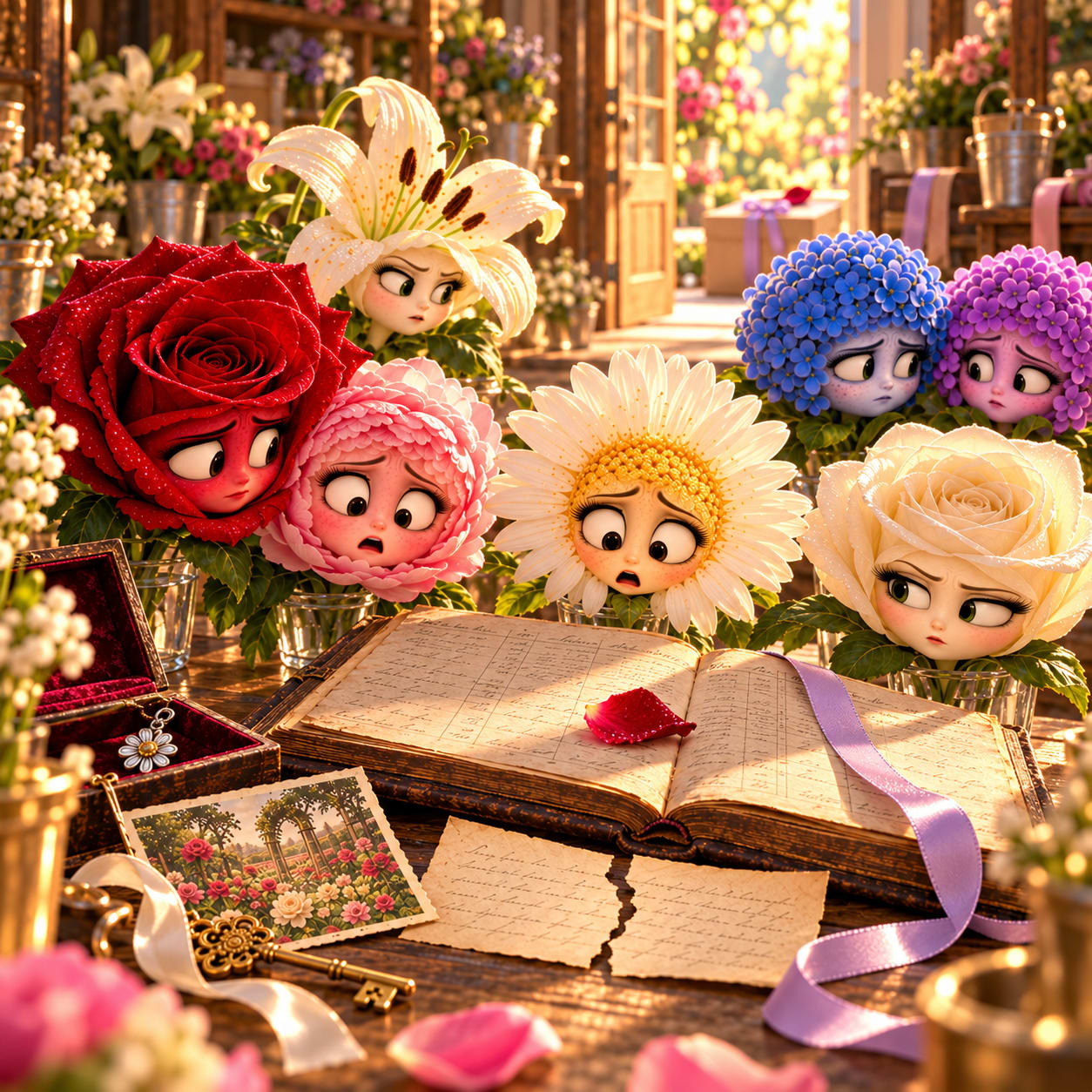 As the Flower Blooms  Episode 10: “The Ledger Beneath the Lavender Ribbon”