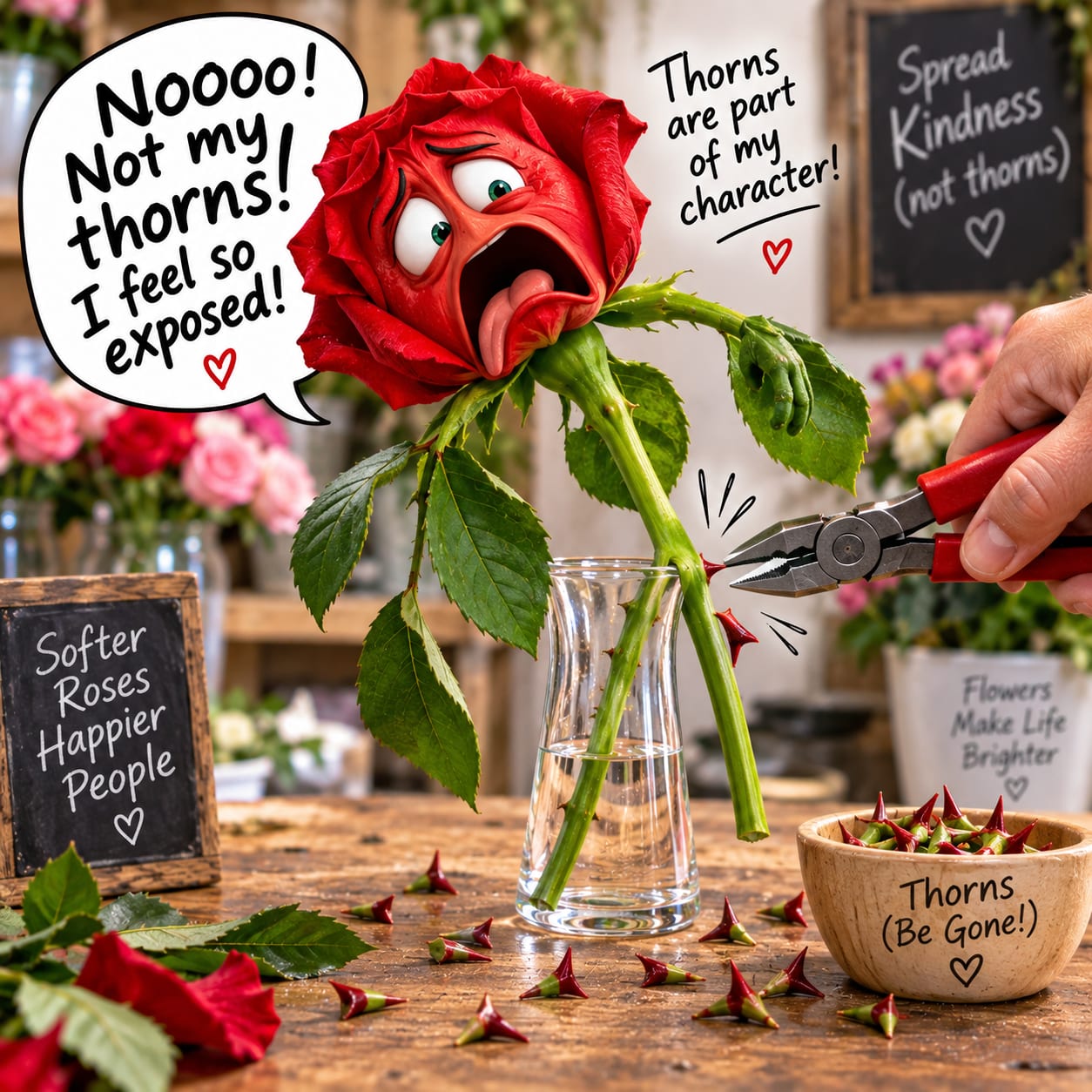 Did You Know That Removing Rose Thorns Can Actually Shorten Their Vase Life?