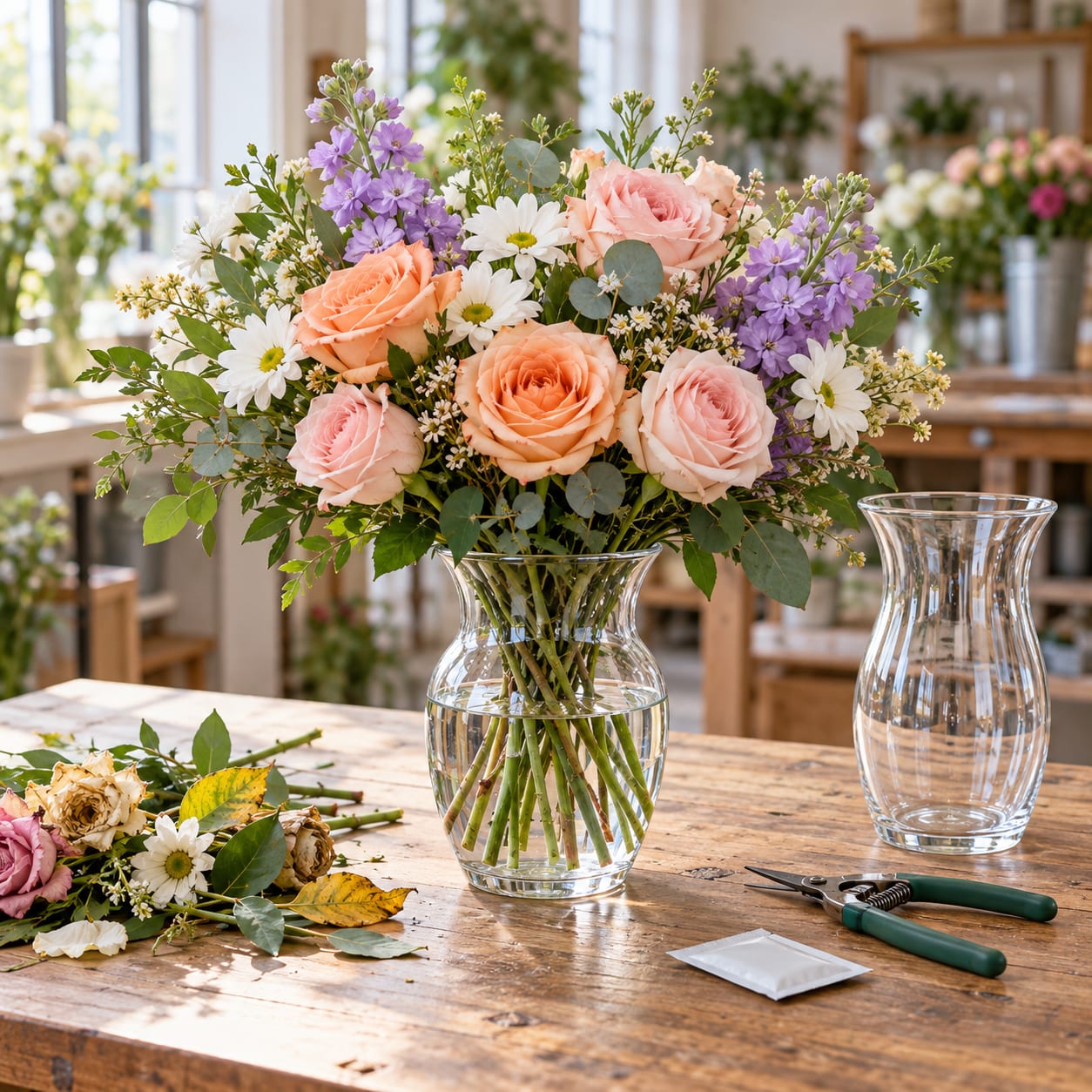 Did You Know? #24: Refresh Your Vase Before Adding Fresh Flowers