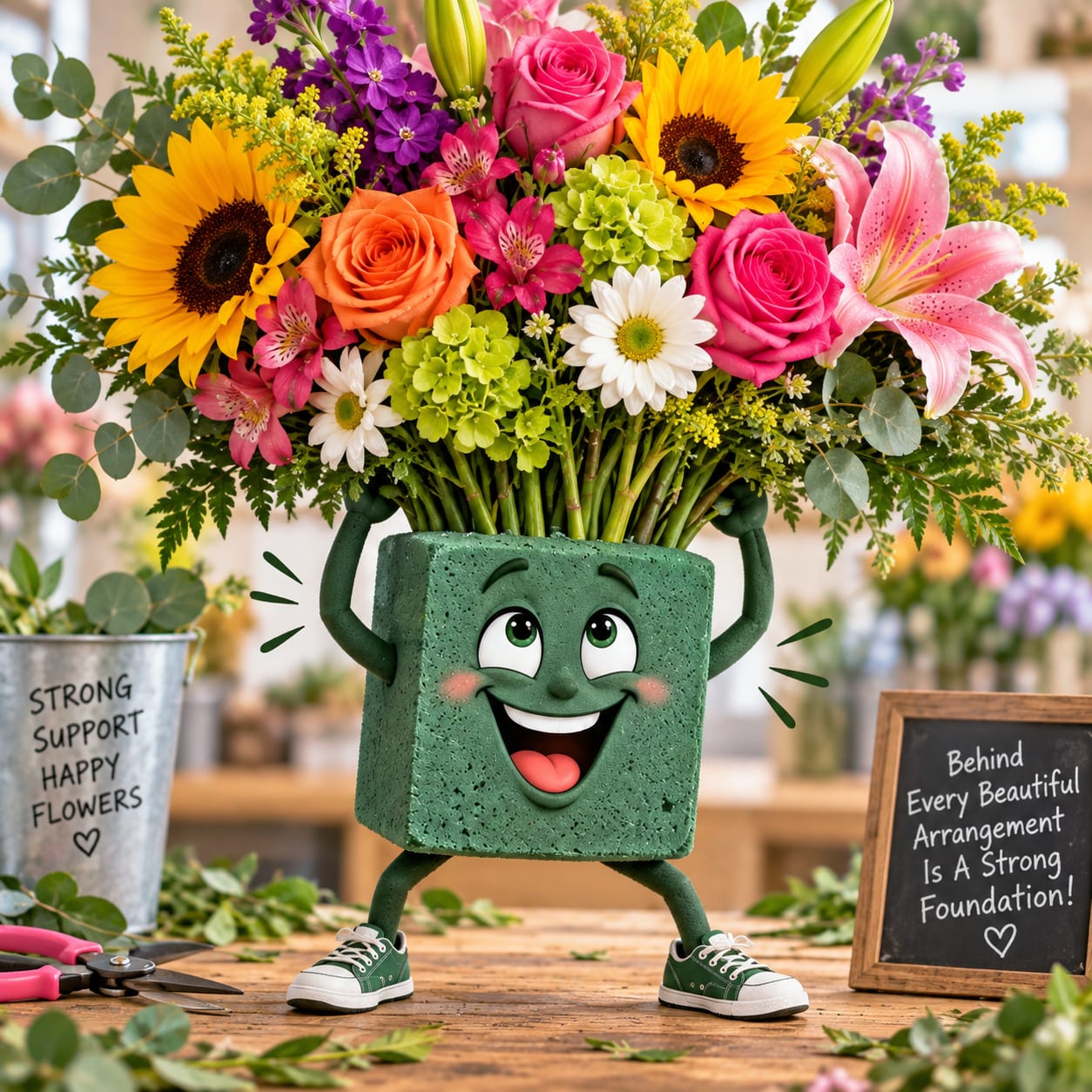 Did You Know That Flower Foam Is Not Just "Green Stuff"?