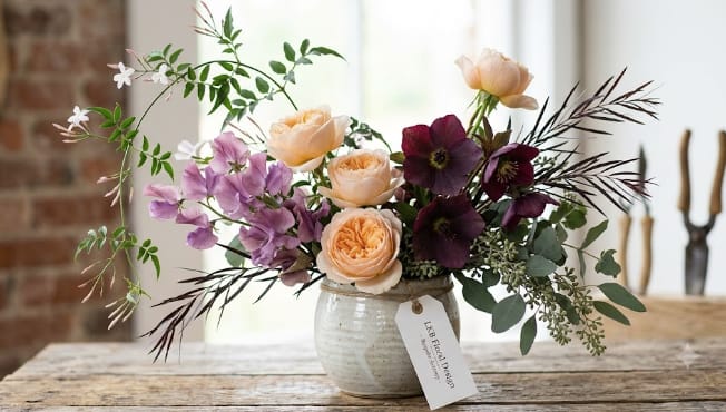 What is the difference between boutique floral design and generic online wire services?