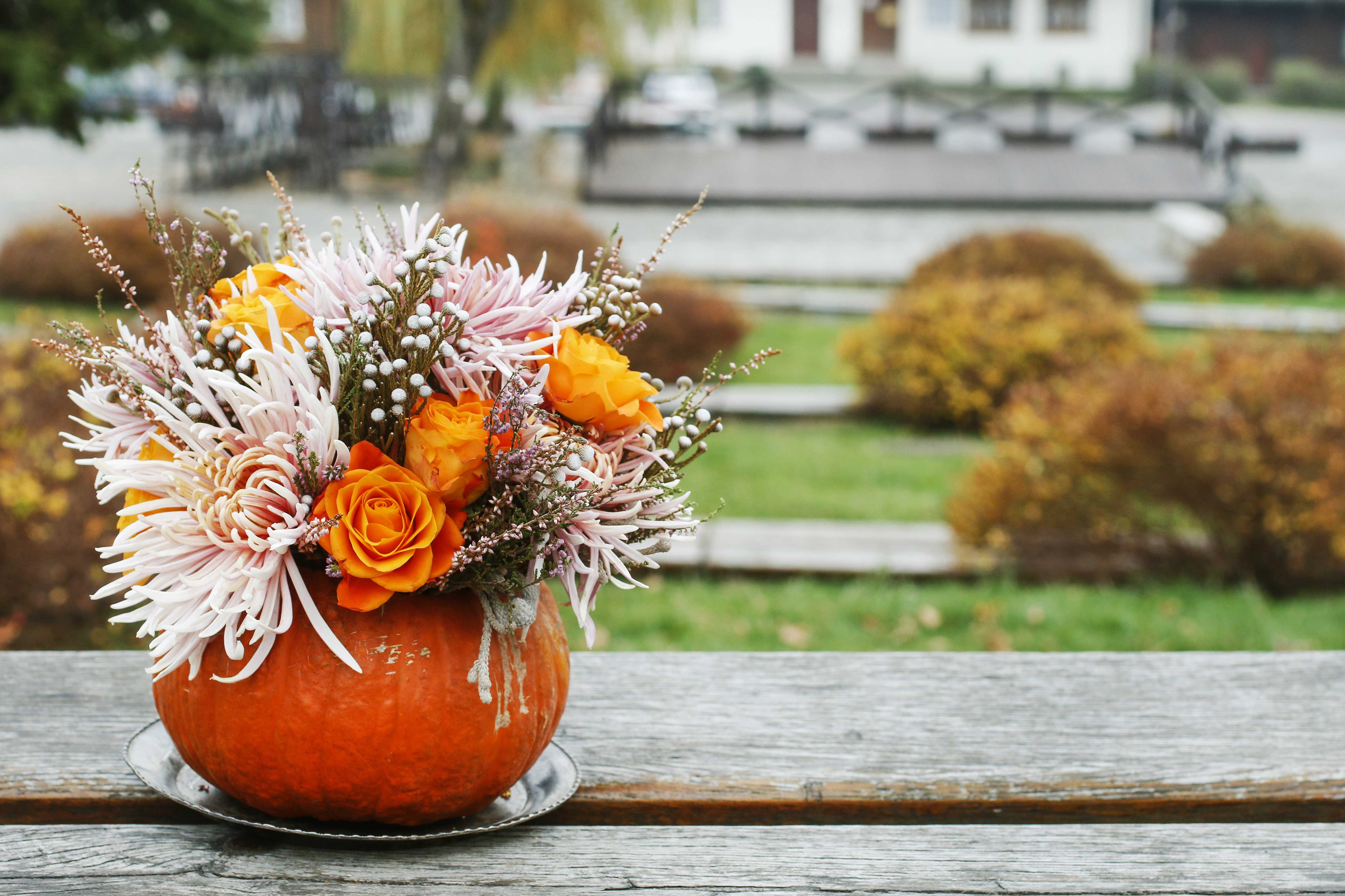 Easy DIY Thanksgiving Centerpieces