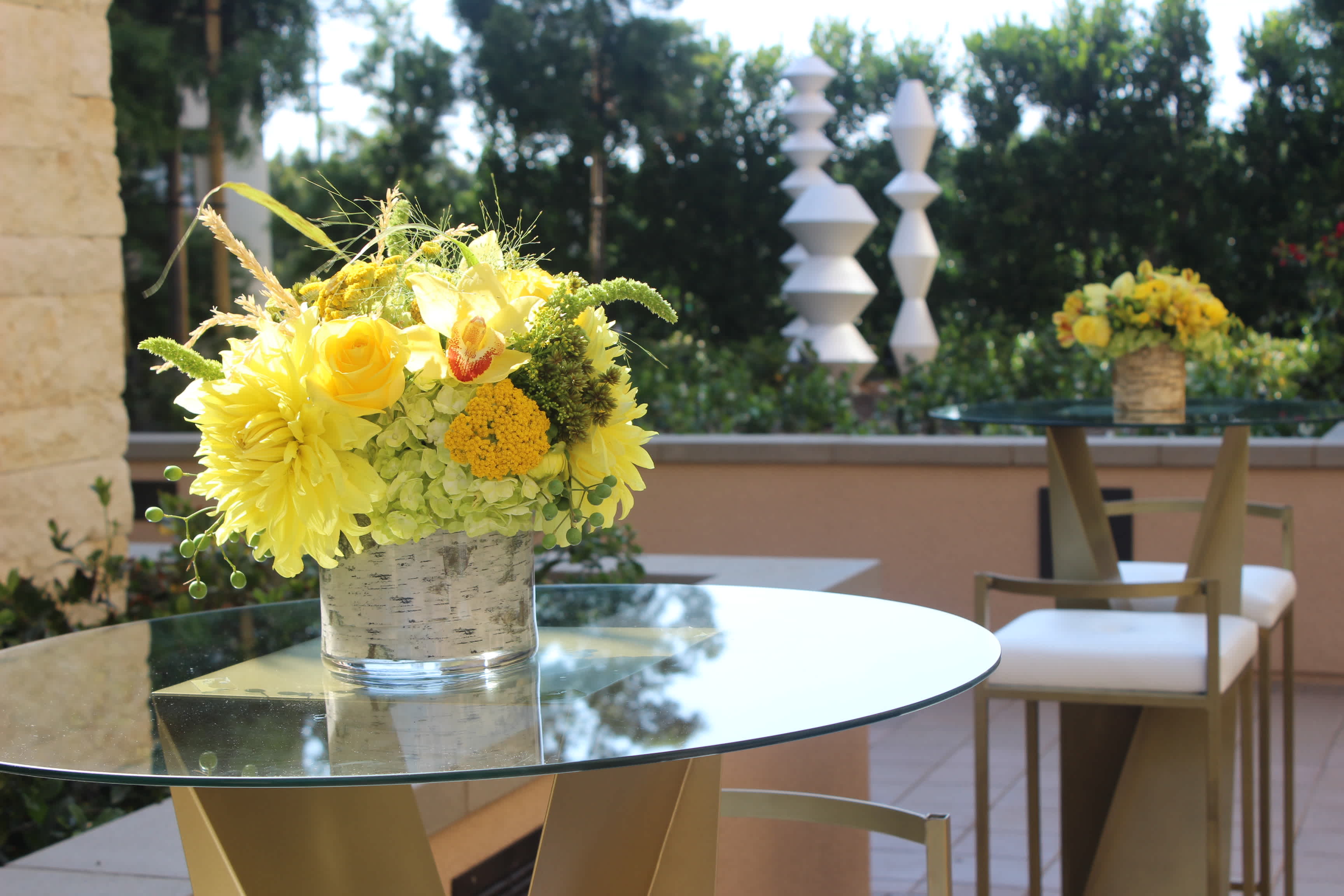 CHEF INSPIRED DINNER AND THE BEAUTIFUL FLOWERS