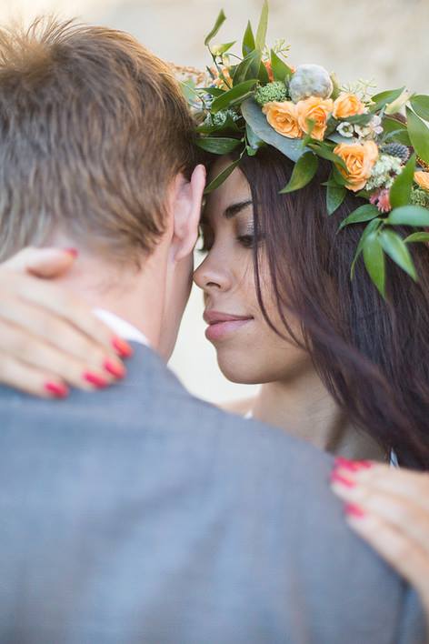 Beach Wedding Photo Shoot