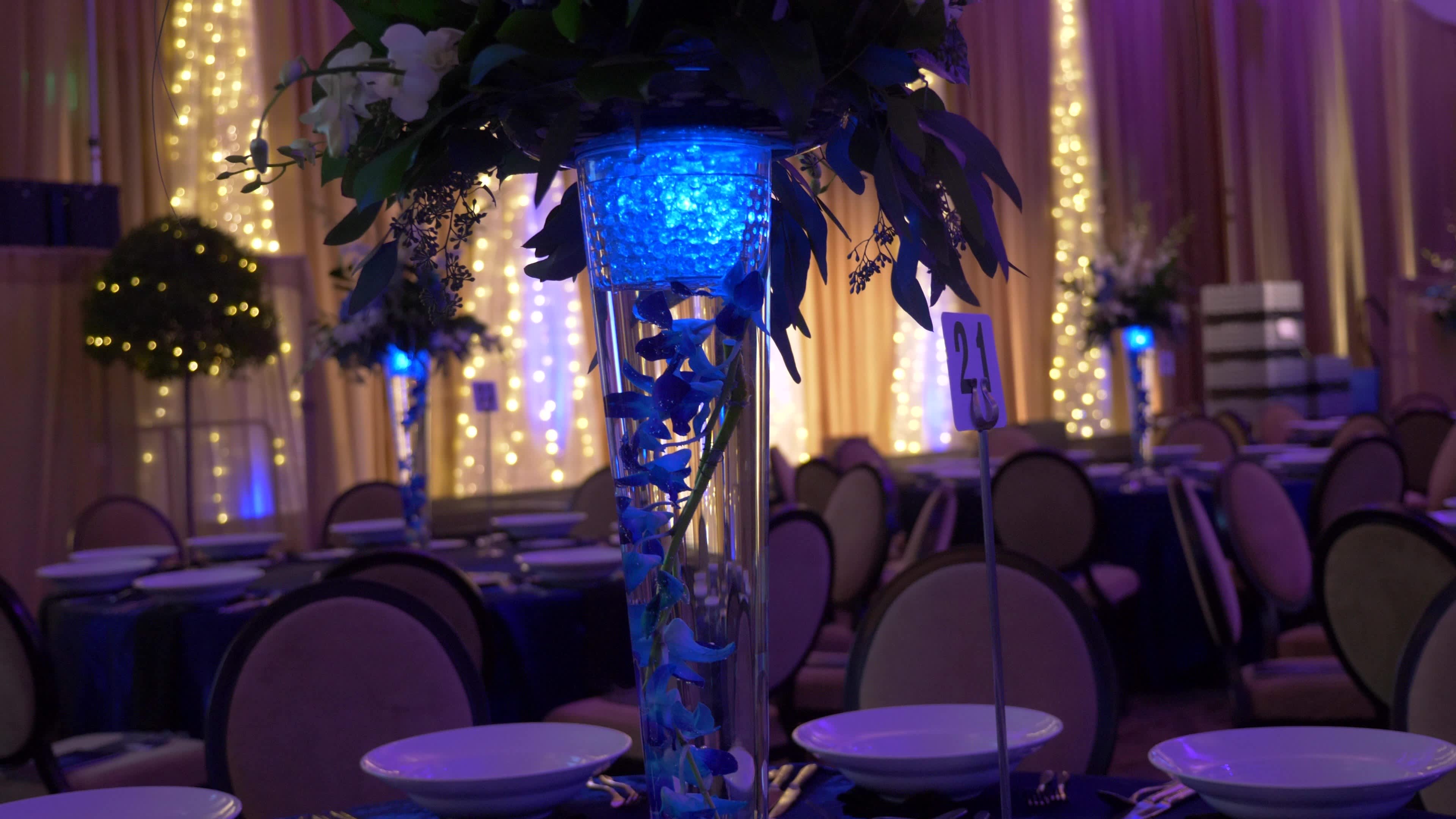 How To Make A Tall Luxurious Glowing Centerpiece 