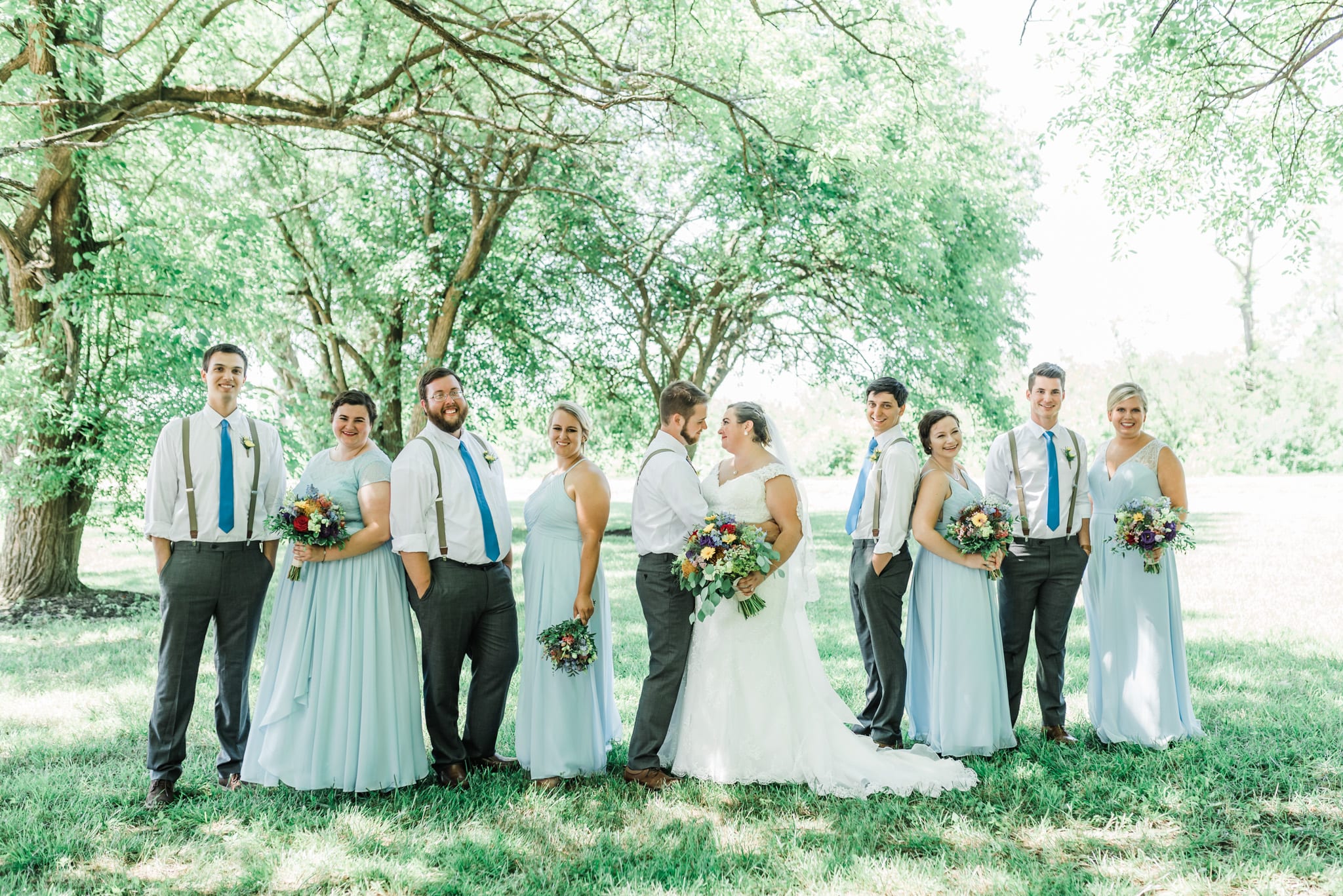 Summer Wildflower Wedding, Magnolia Estates, Dayton | Blog | Nina's ...