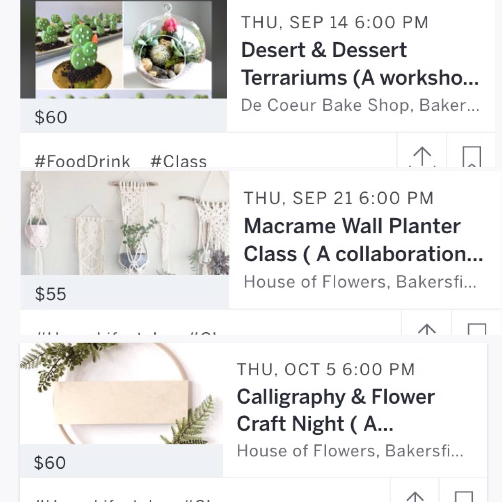 Workshop Season is BACK!!