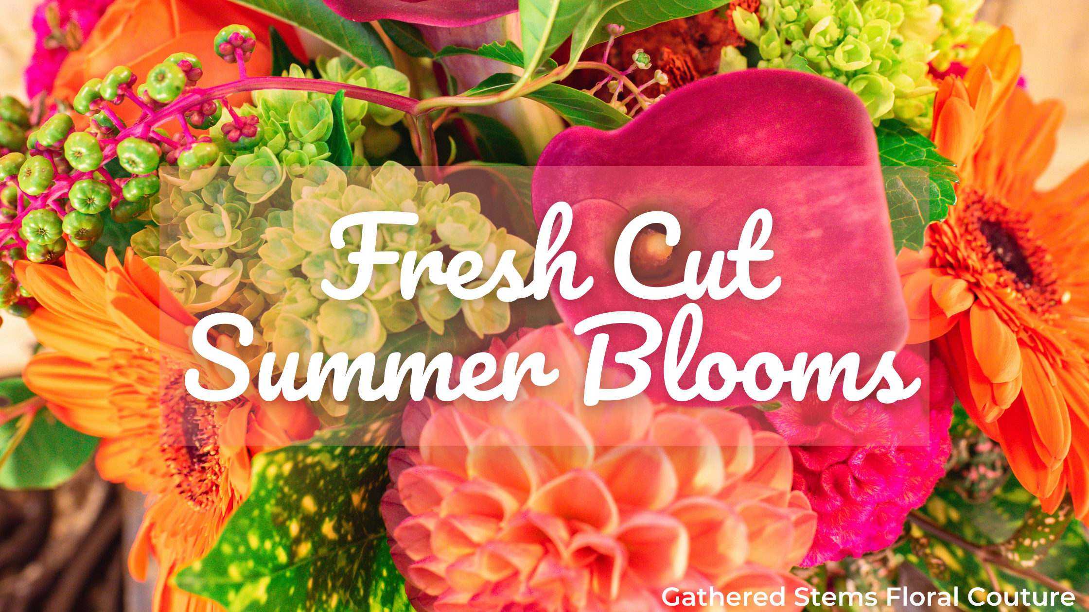 McLean Florist Flower Delivery by Gathered Stems Floral Couture