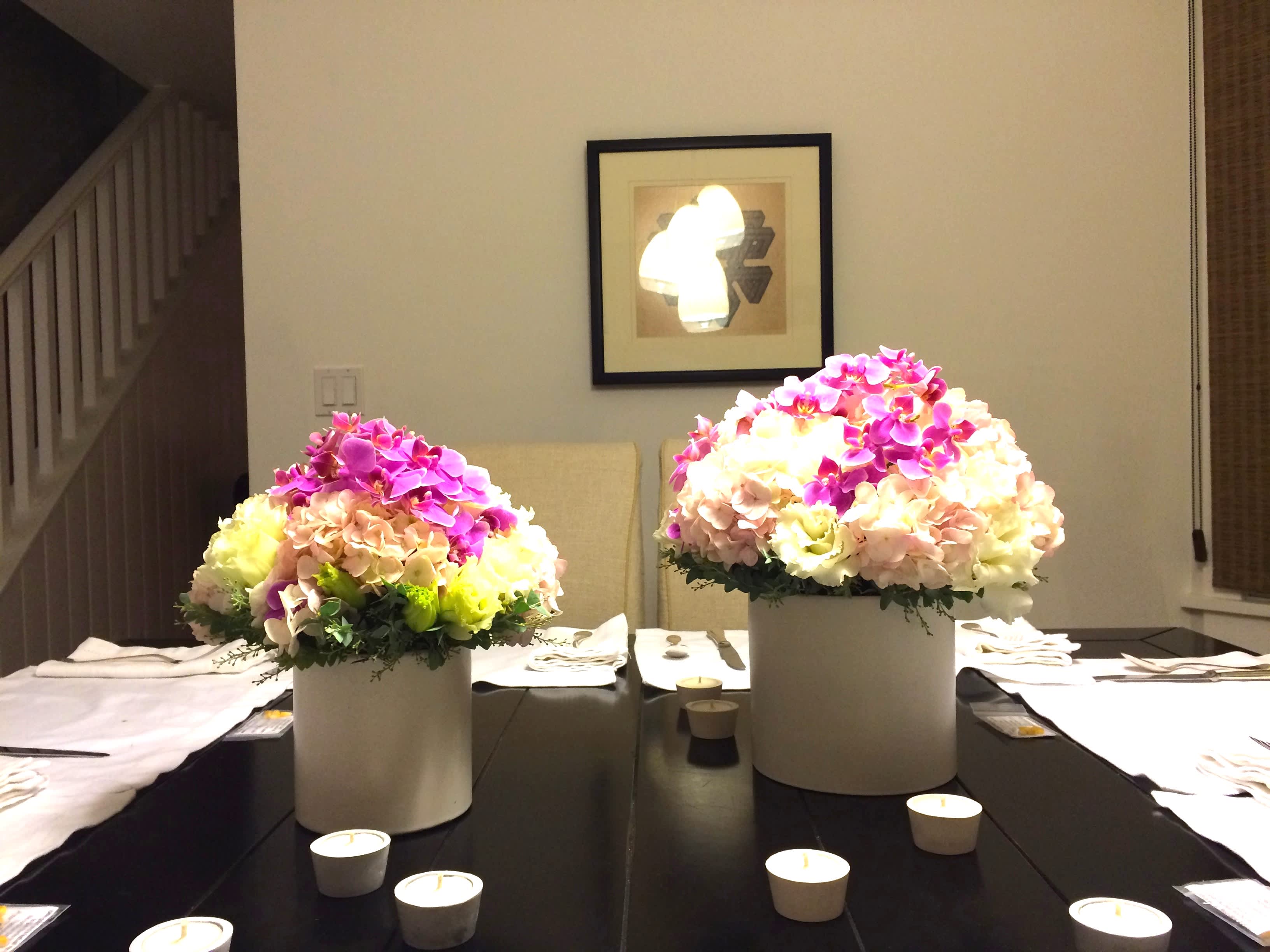 Create simple centerpieces 