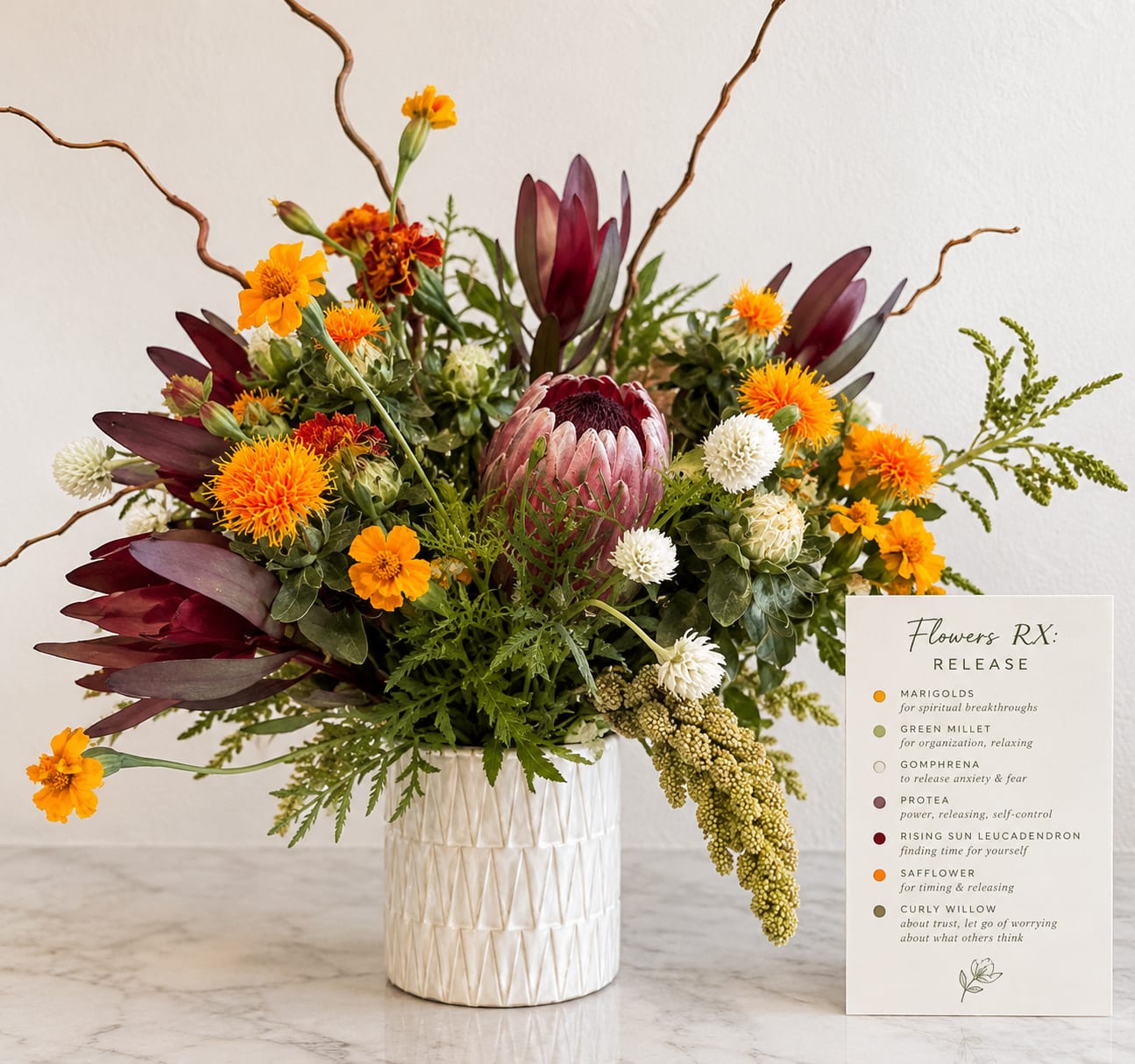 Flower RX: RELEASE - Your October Prescription for Letting Go