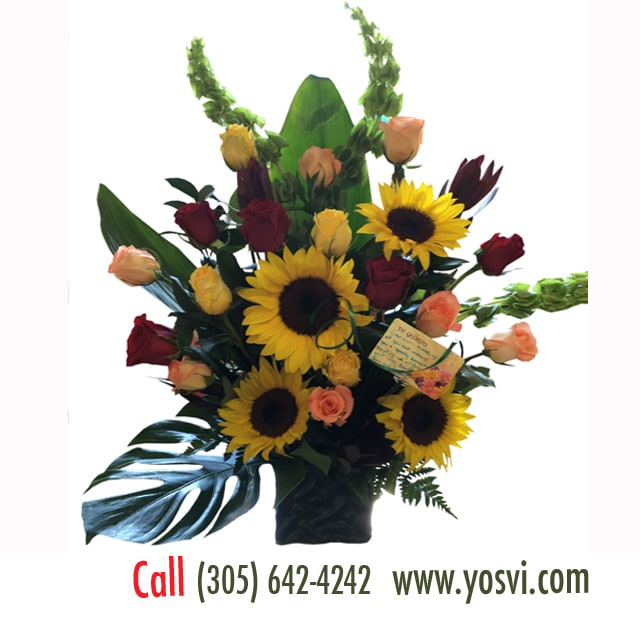 Yosvi.com flower arrangement delivery