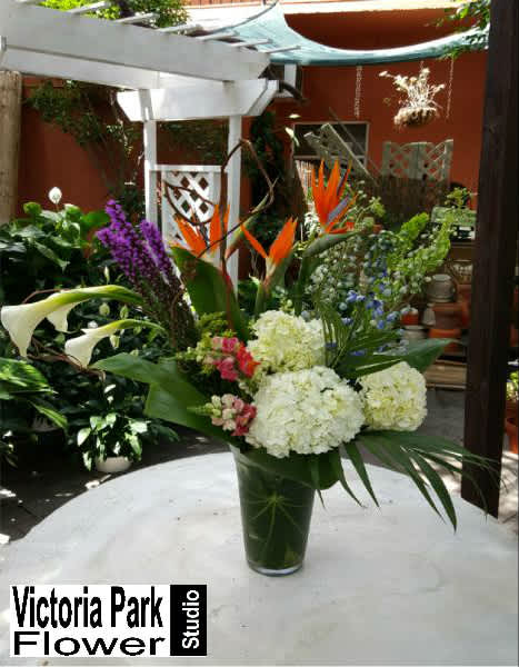 Contempoary Styled Vase Arrangement