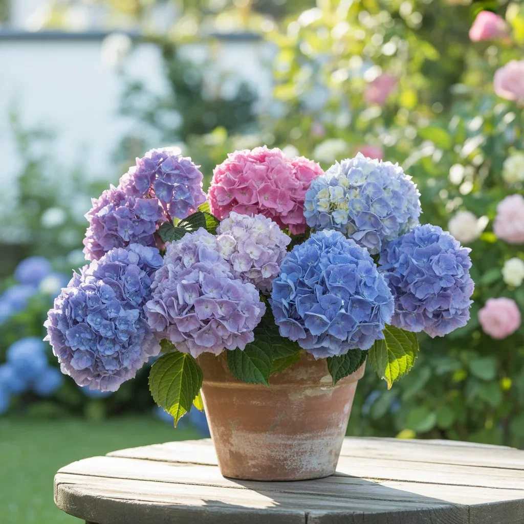 Hydrangea Color Chemistry : The science (and Magic) Behind PInk and Blue Blooms