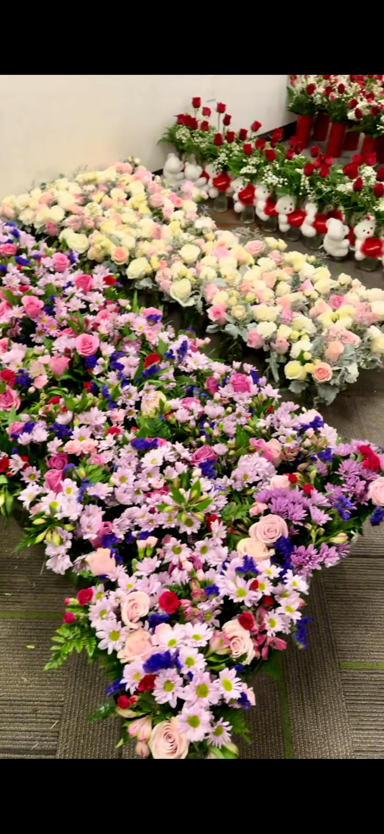 A Day in The Life of a Florist on Valentine's Day