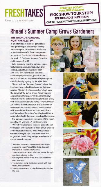 Li'l Gardener Summer Camp 2016 Part 2