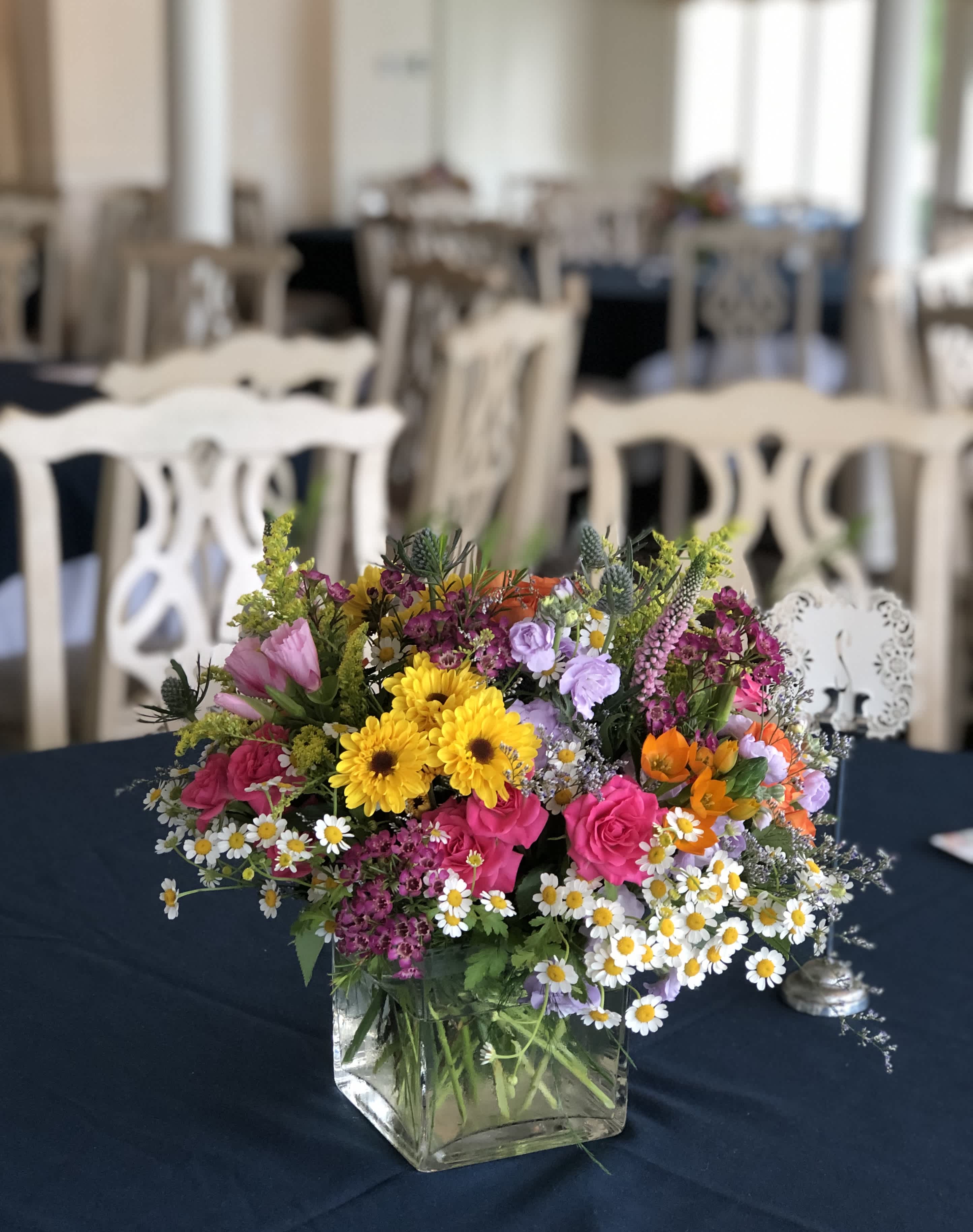 "A delivery of sunshine and wildflowers"