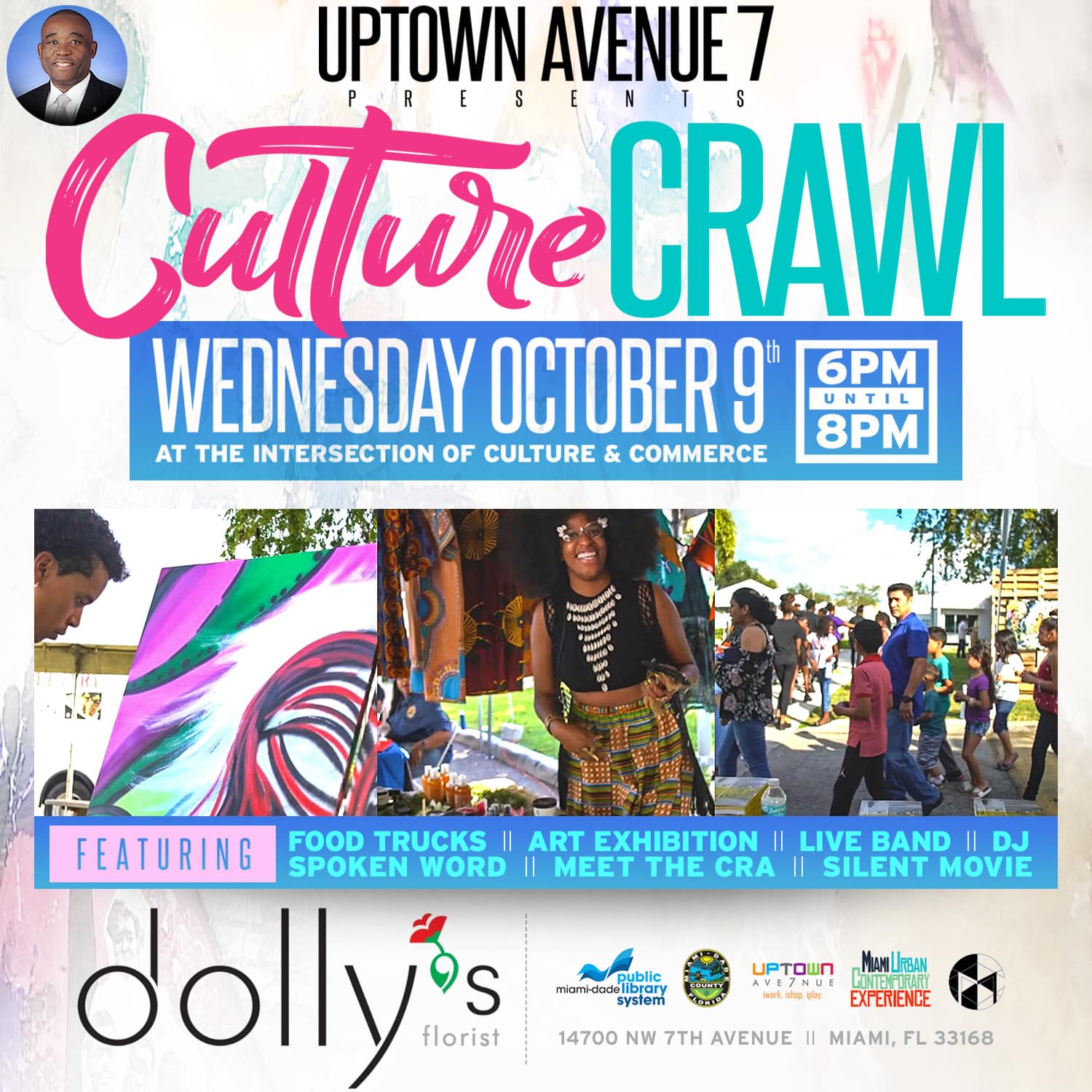 Uptown Avenue 7 Culture Crawl at Dolly’s 