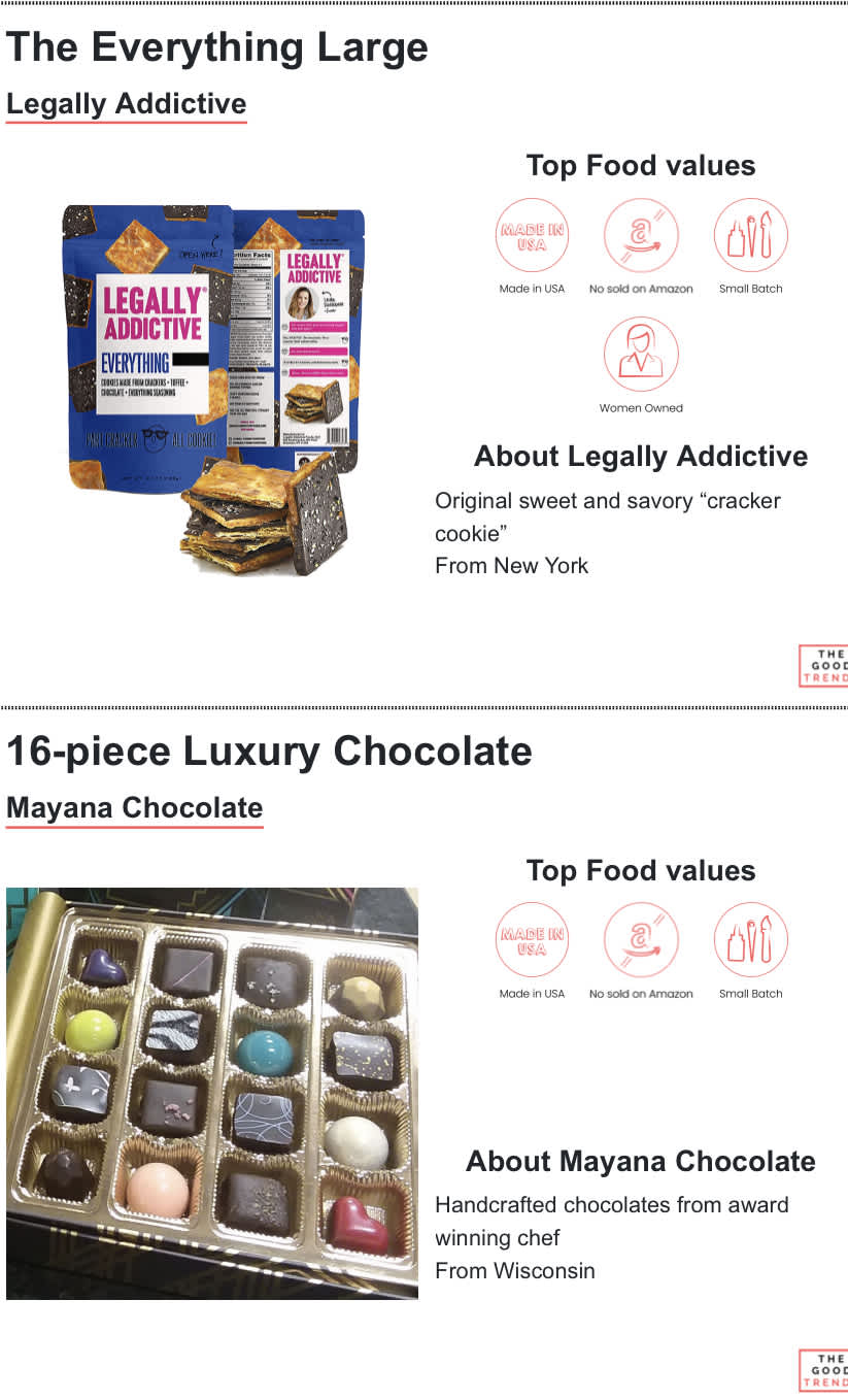 Introducing Our New Line of Exciting Gourmet Items