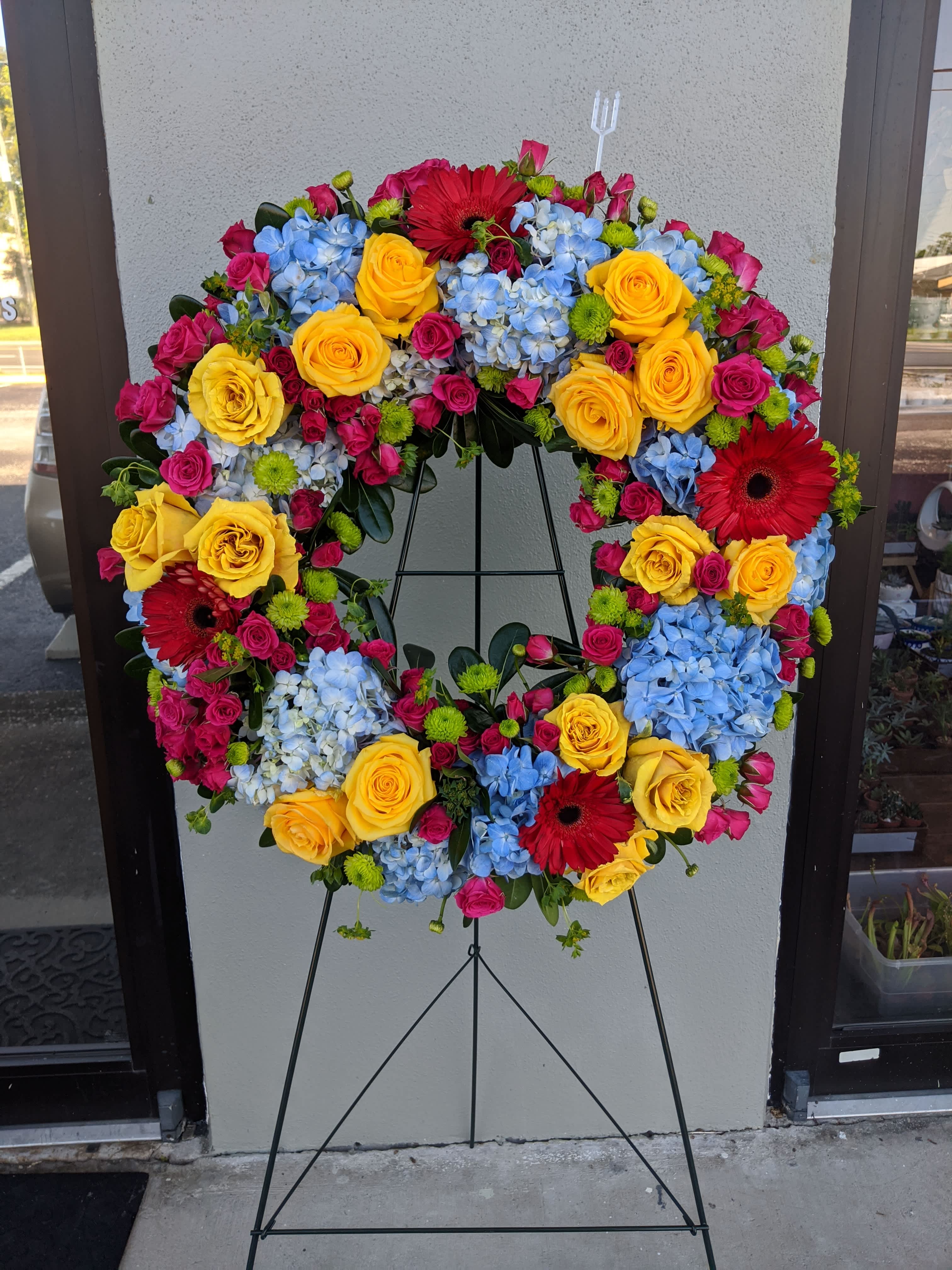 Standing Spray Flowers For Funerals