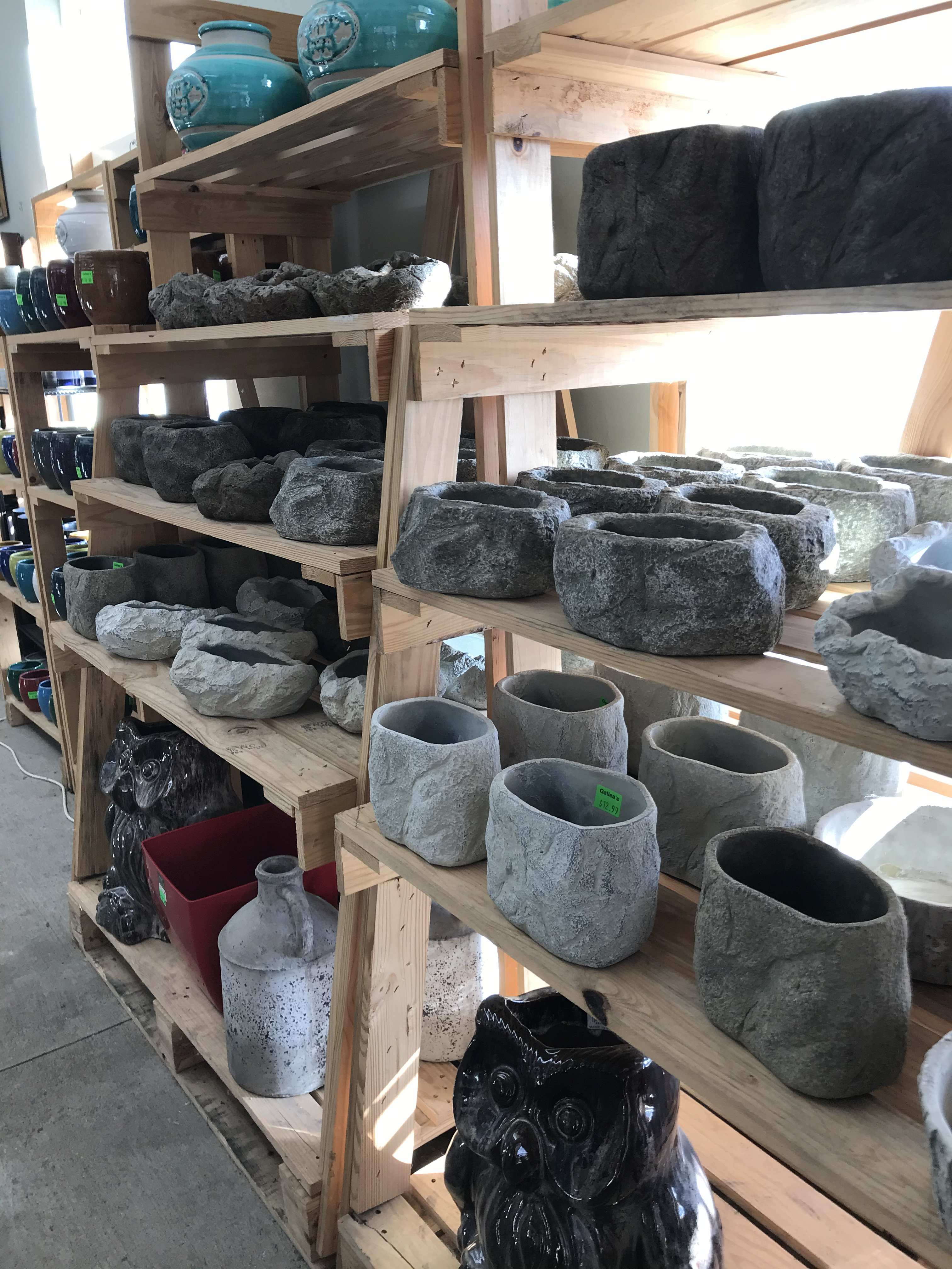 Natural Plant Containers.