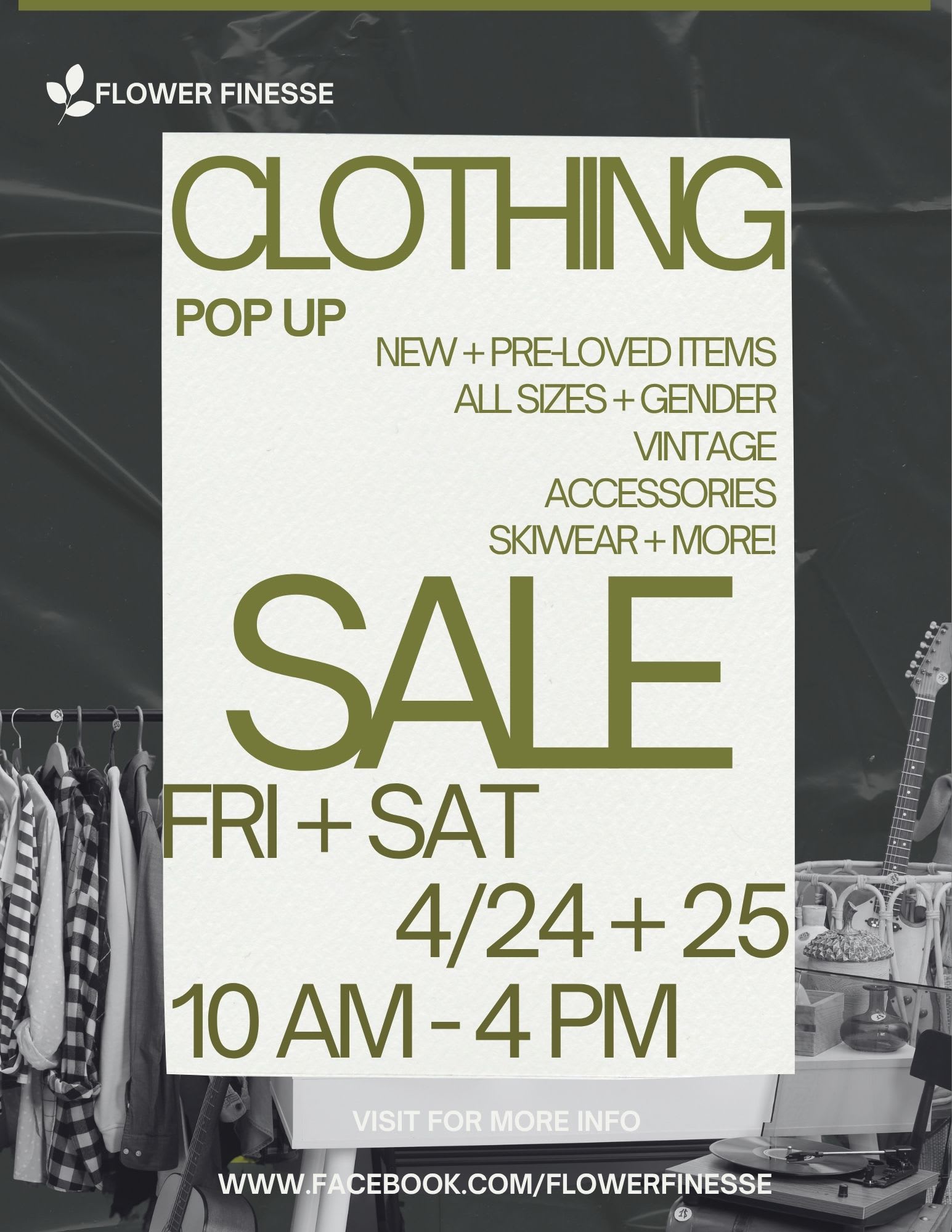 Clothing Sale Pop-up!