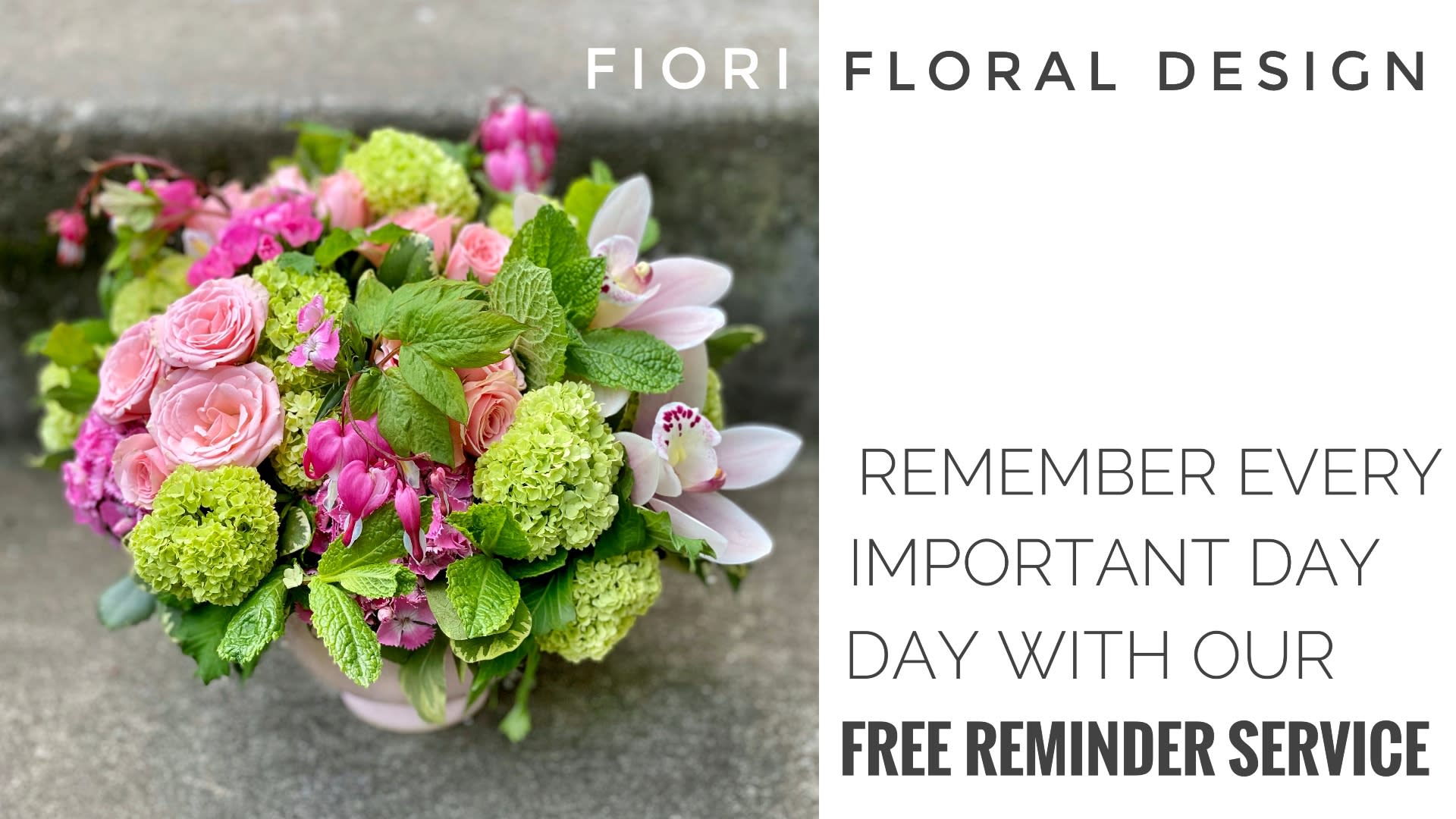 Seattle Florist Flower Delivery by Fiori Floral Design