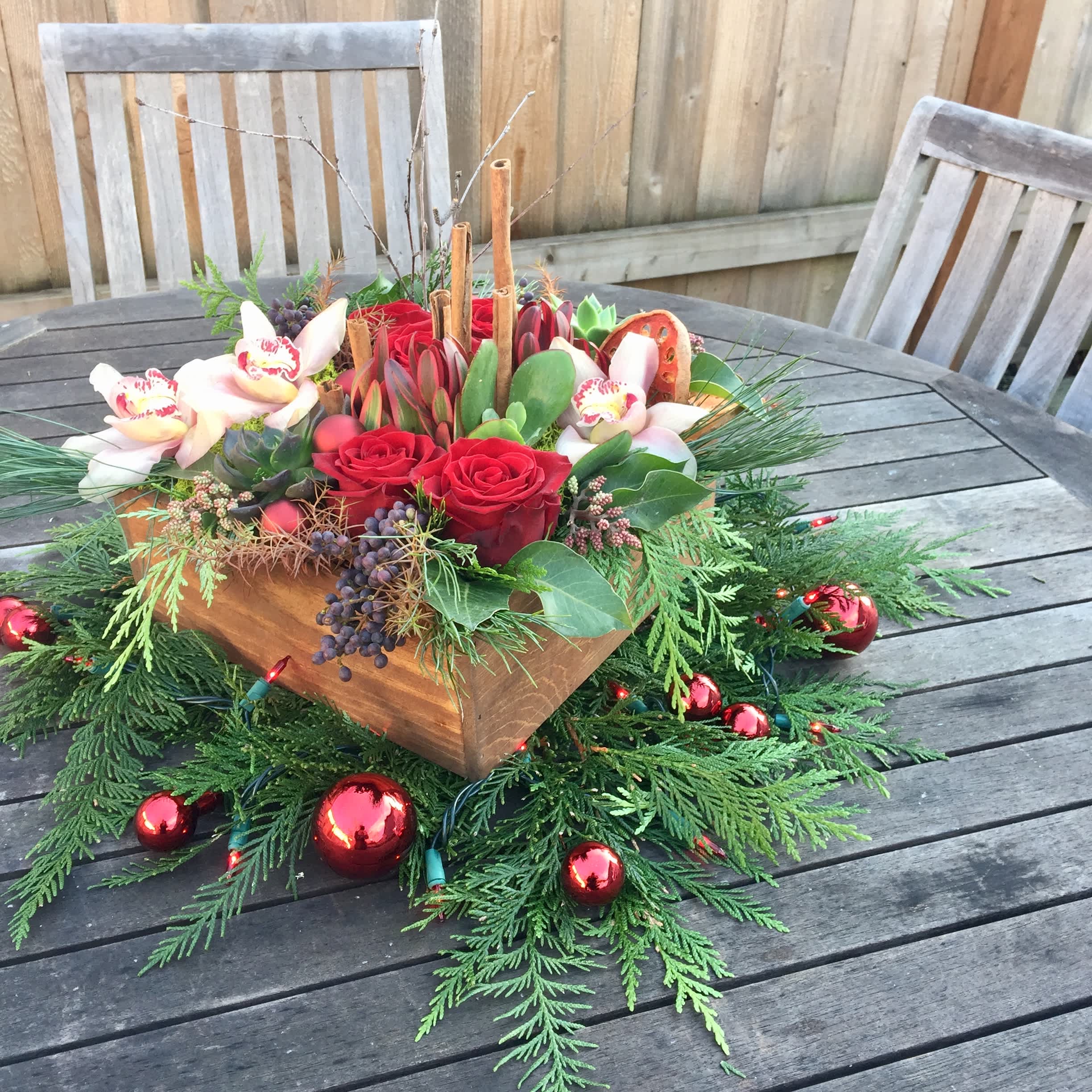 Holiday Floral Arrangements