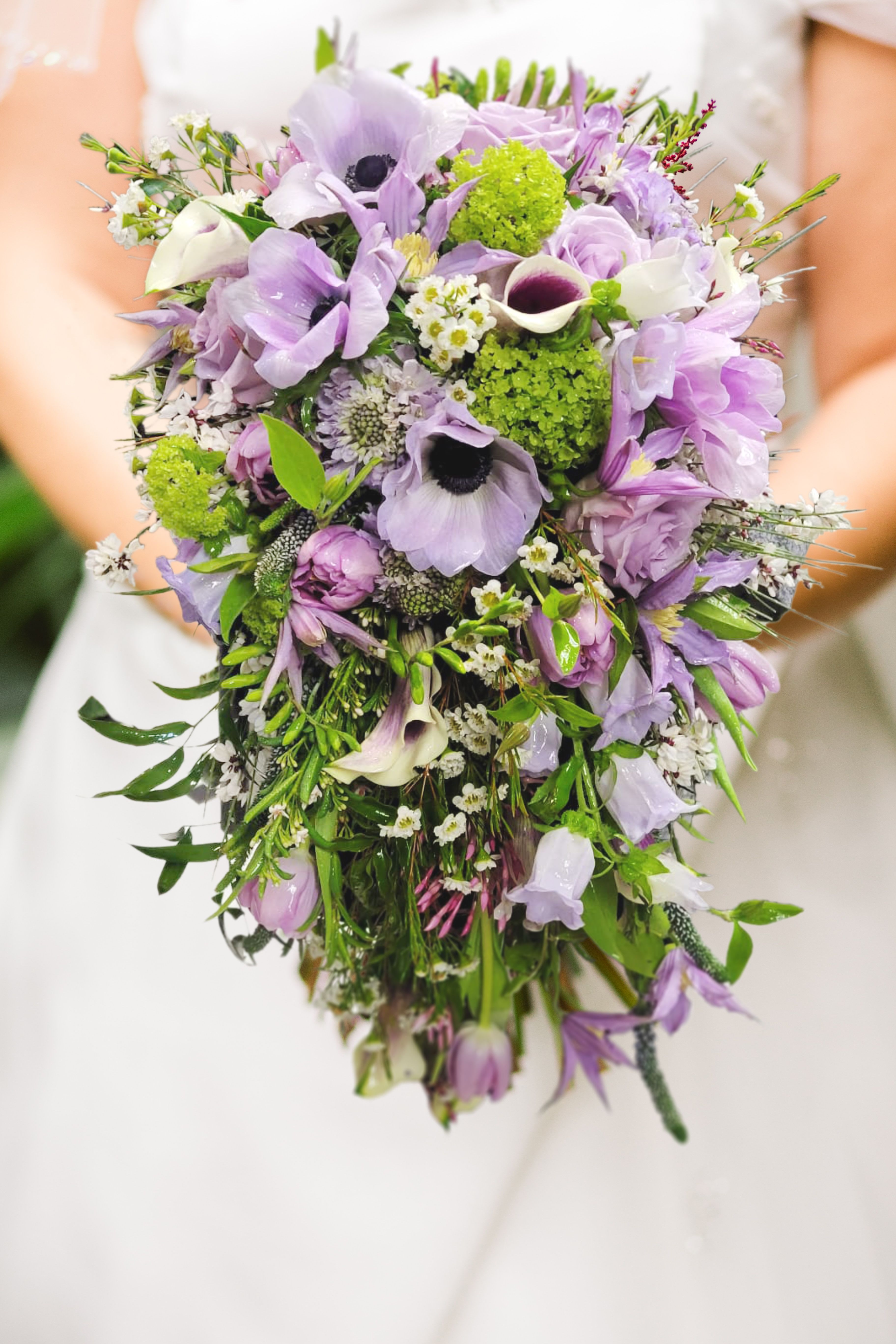 Spring bridal bouquet by ultimate floral designs