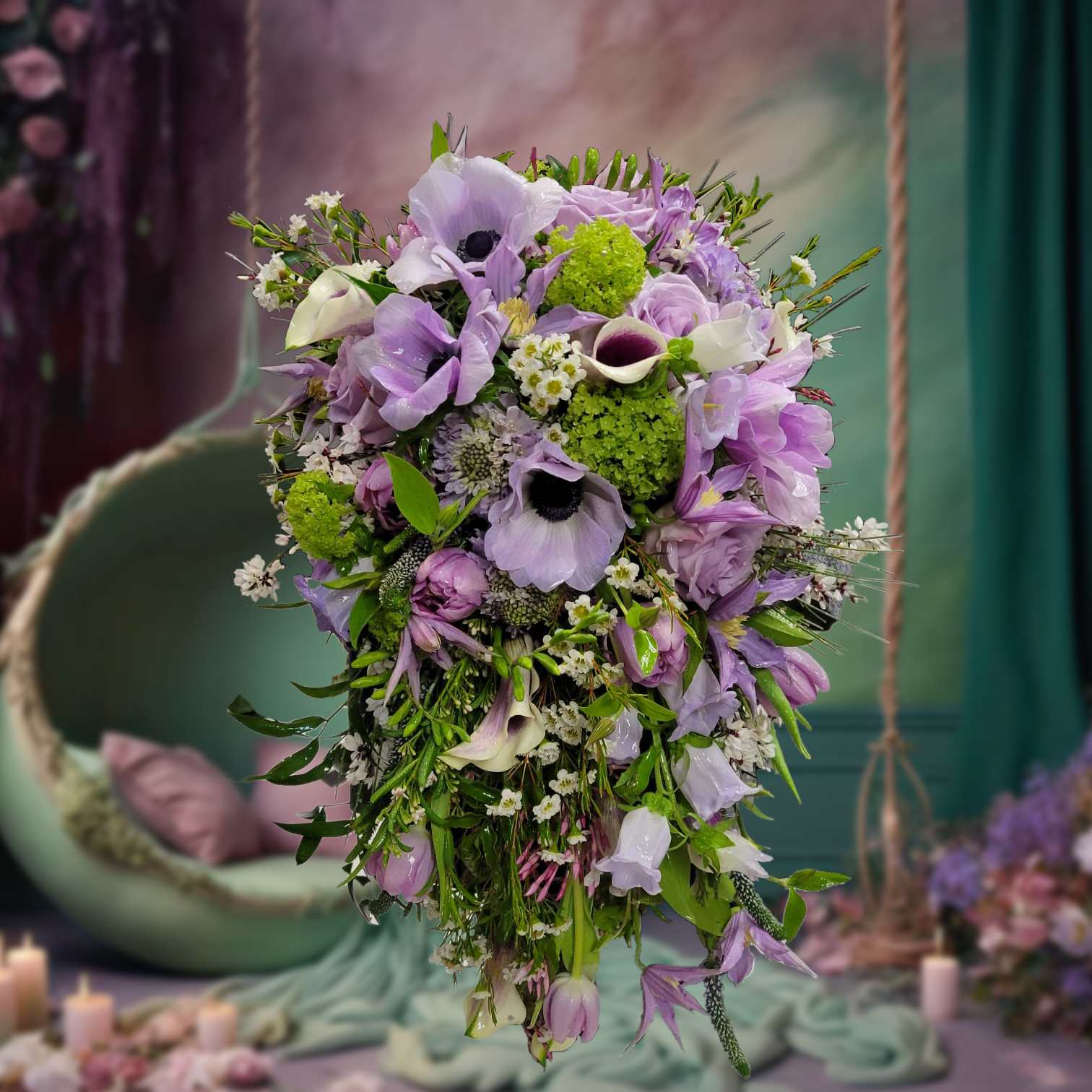 spring bridal bouquet