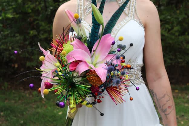 Your Wedding Flowers Can Be FUN!