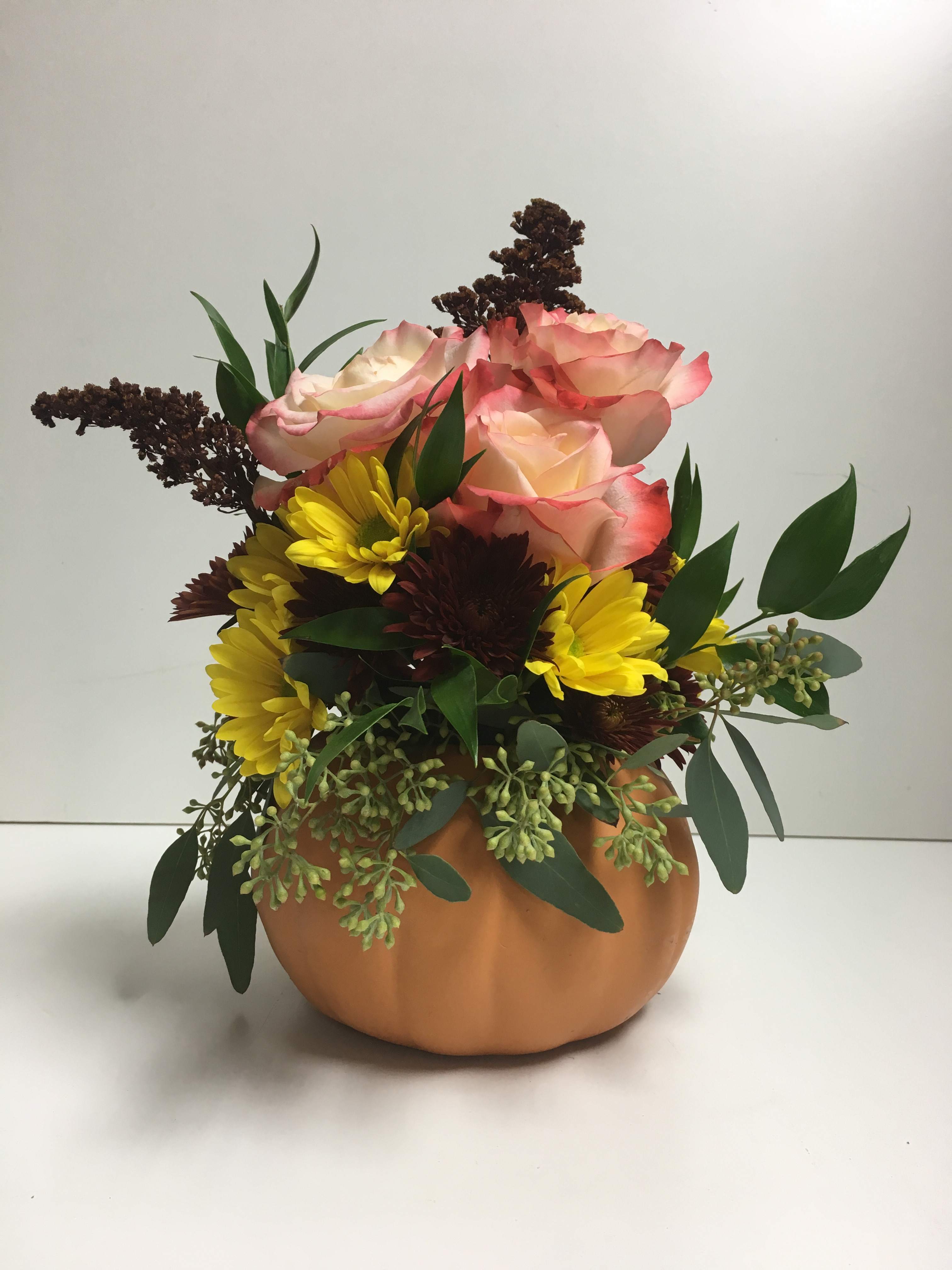 Change of season brings a change in flower colors