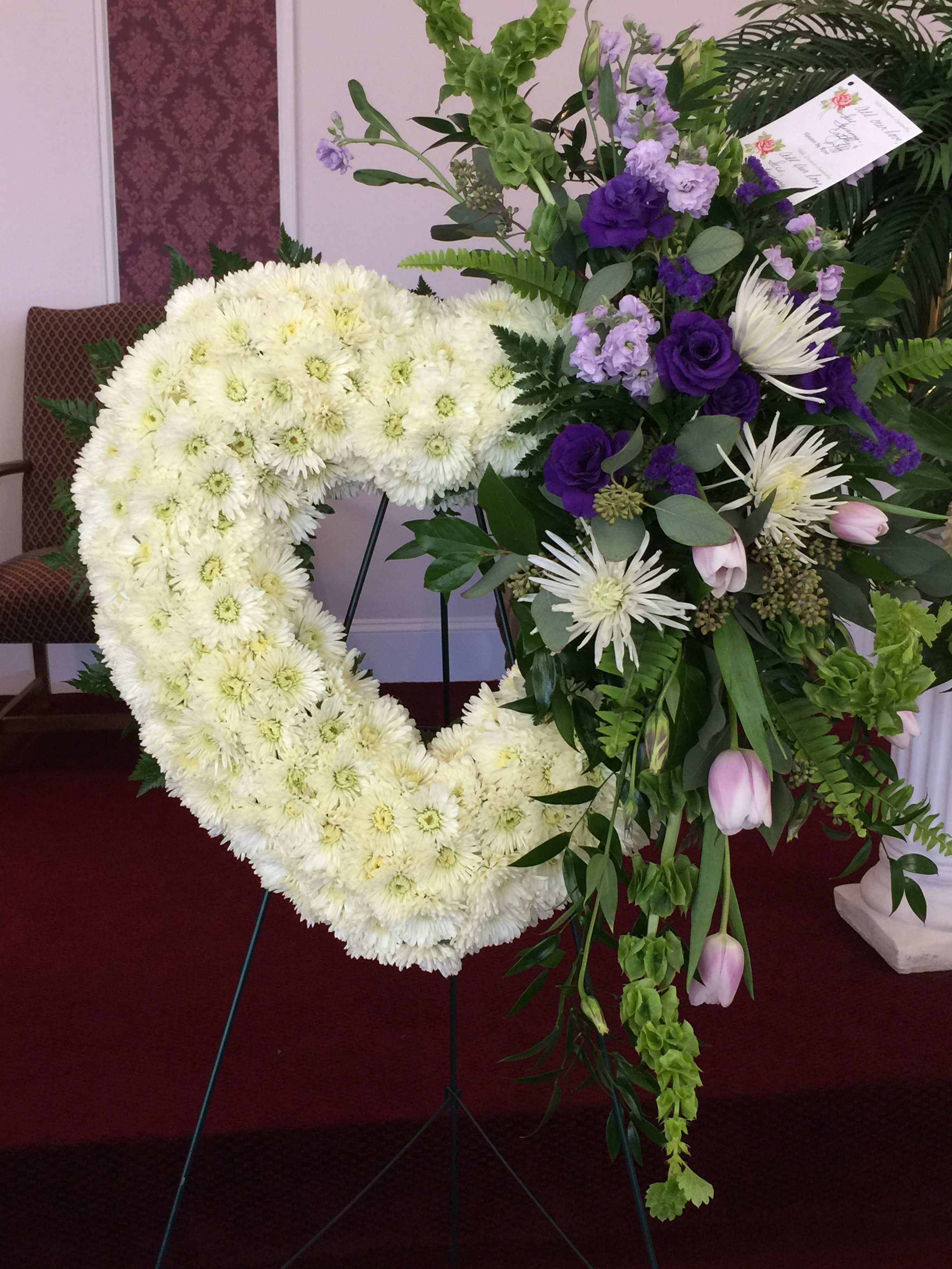 Funeral arrangements from your local florist