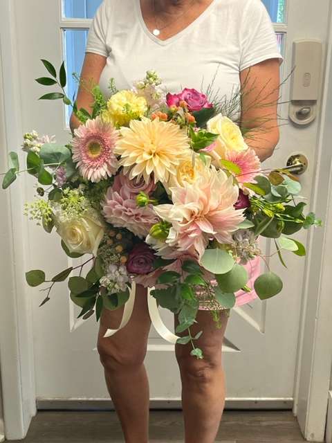 Bonnie's wedding bouquet