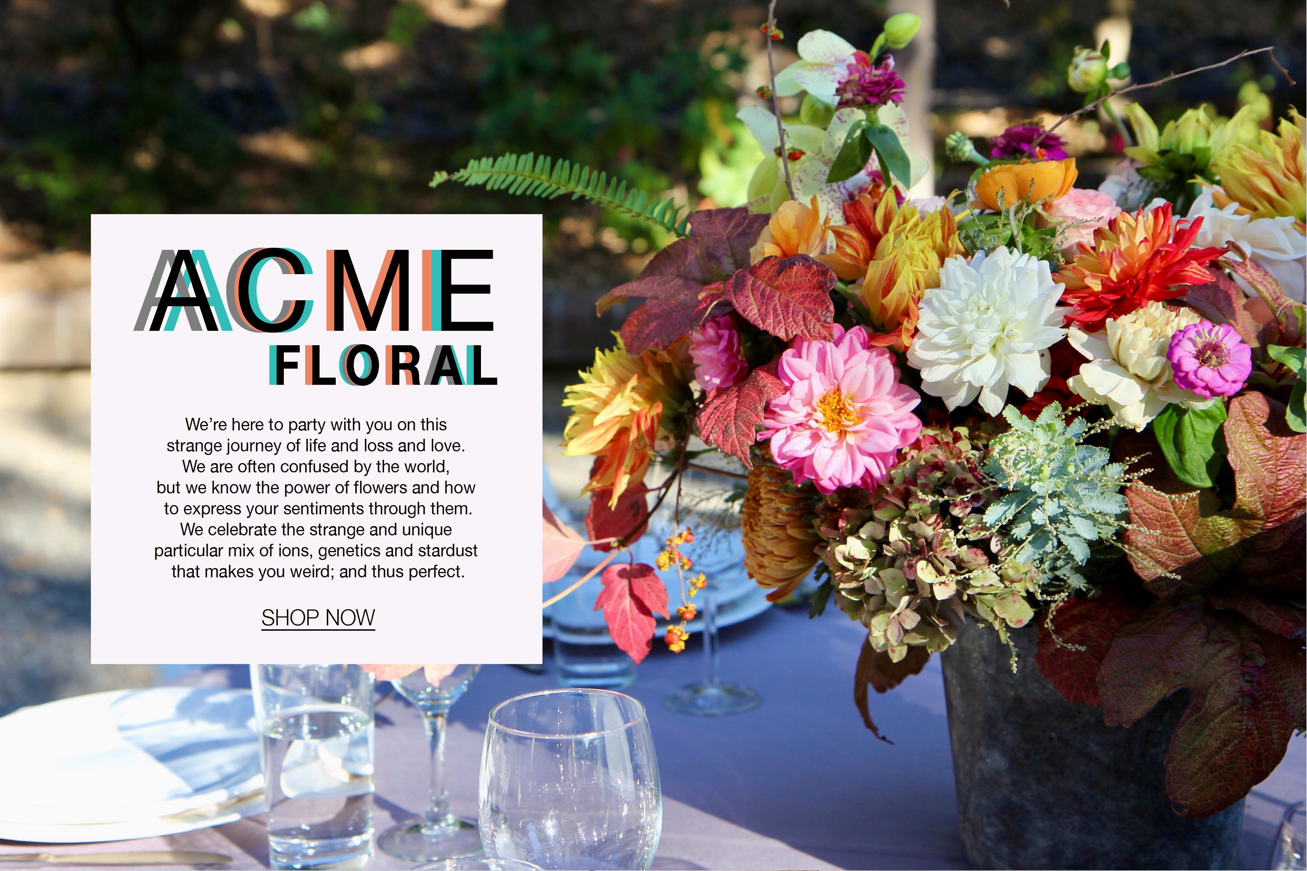 San Francisco Florist Flower Delivery by ACME Floral Co.