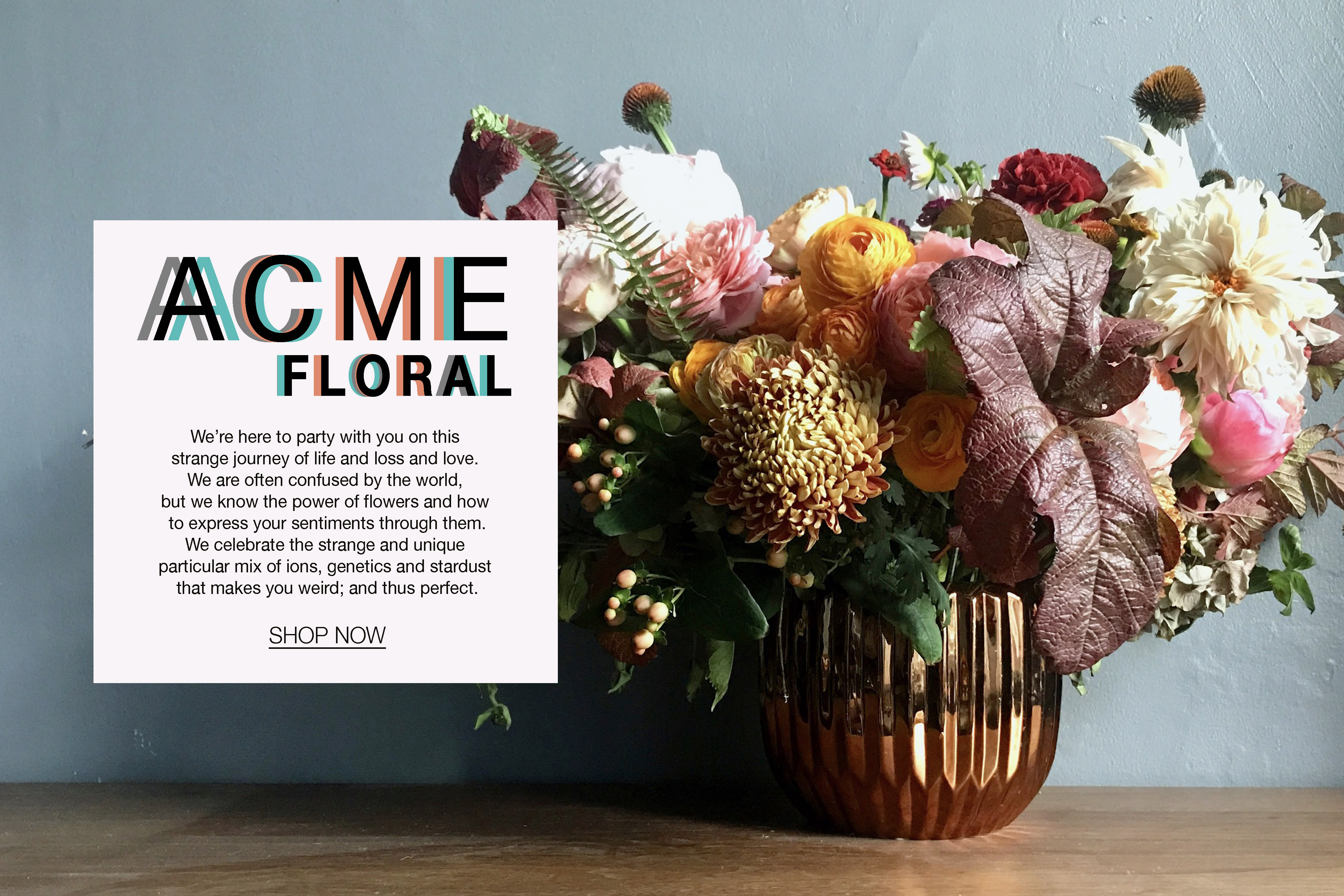 San Francisco Florist Flower Delivery by ACME Floral Co.