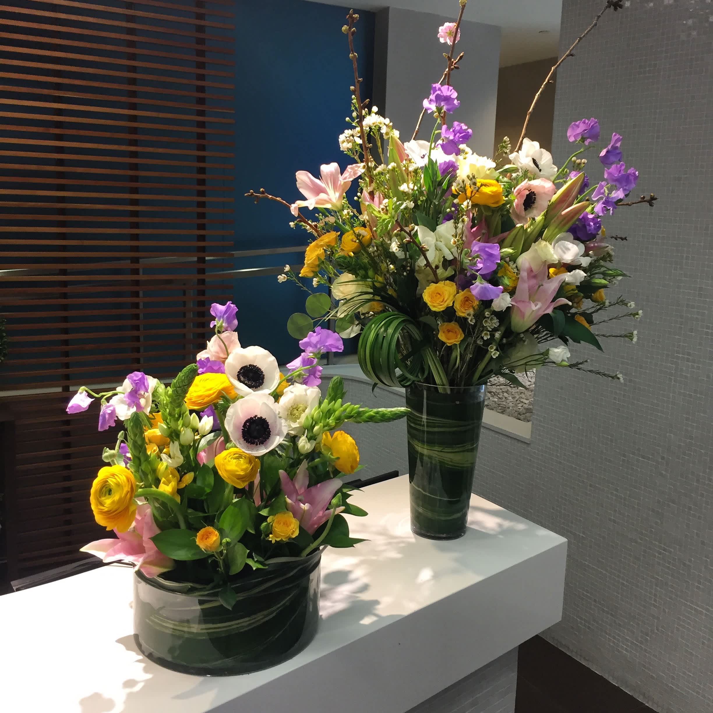 Delivery to Ron Simons four time Tony winner