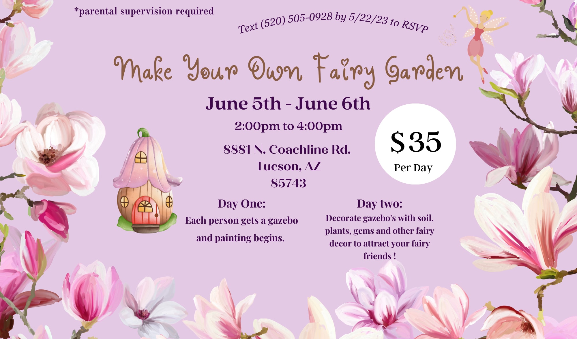 Fairy Garden Class in Continental Ranch!
