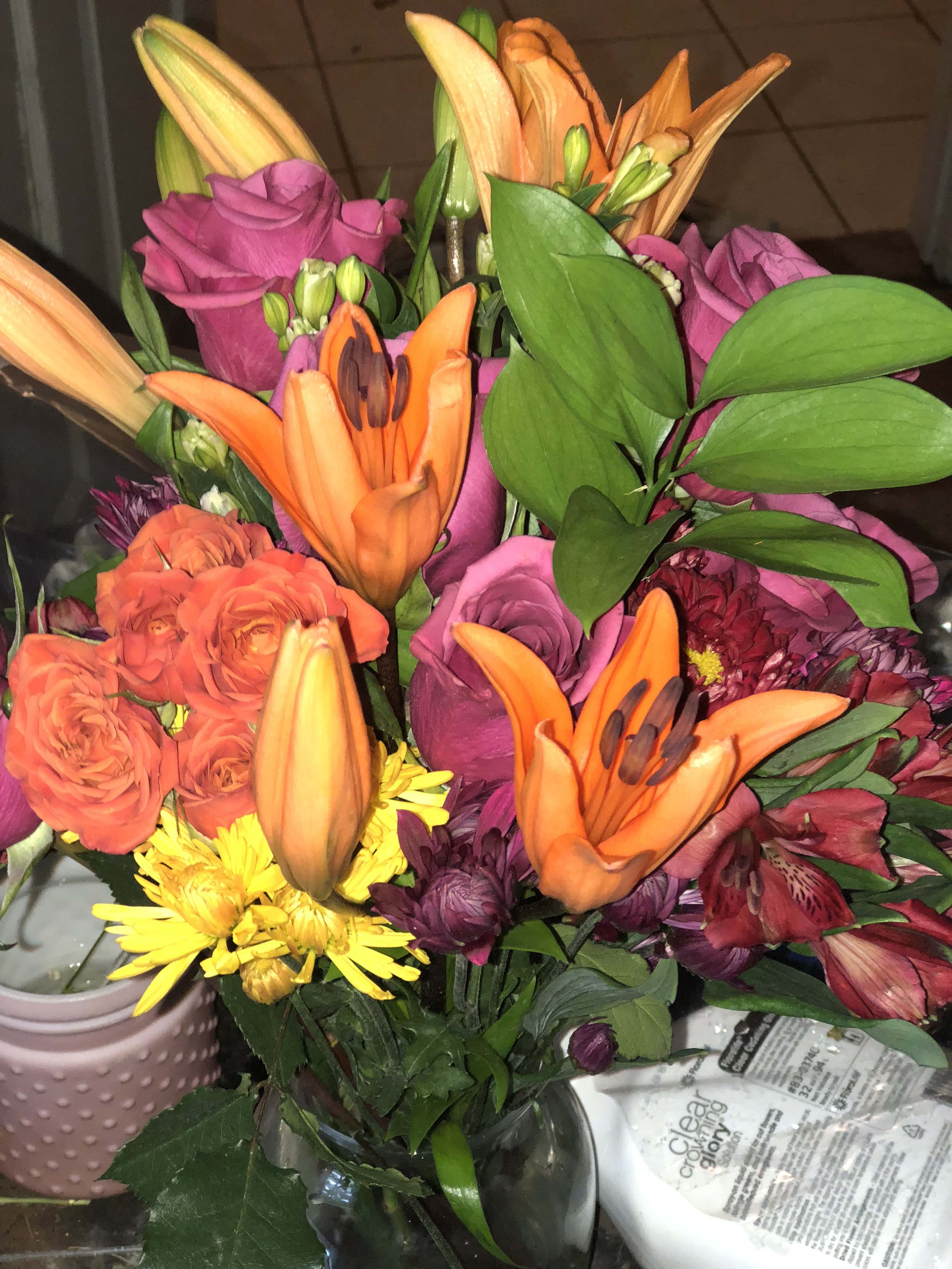 Caring for your fresh flowers...