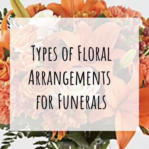  Different types of flowers for the memorial service