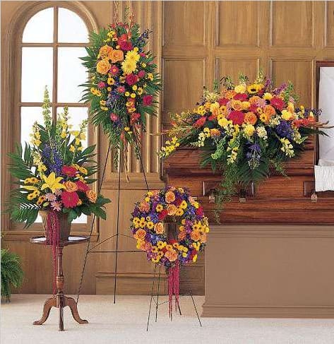 Flowers sending for a loss. With deepest sympathy 