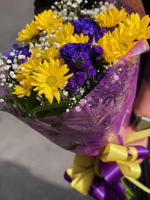 Puyallup High school graduation custom bouquet/lei