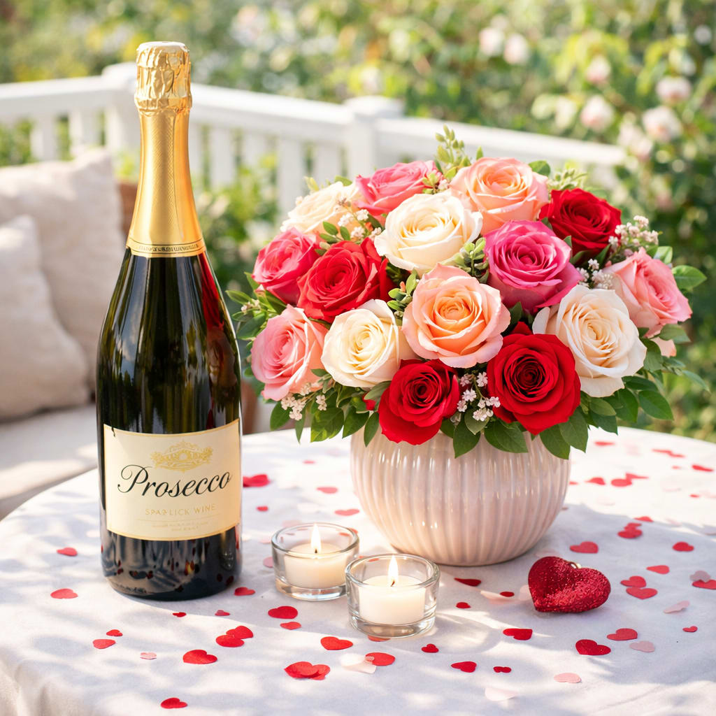 Valentine’s Wine & Roses, Delivered Early!