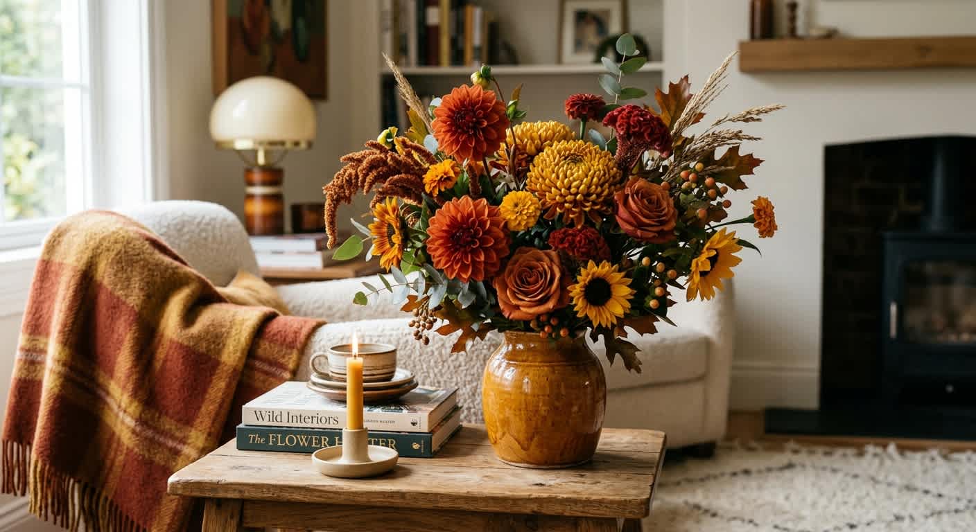 Retro in Bloom: Bringing 70s Nostalgia to Your Fall Flowers