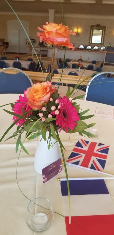 Fundraiser centerpieces