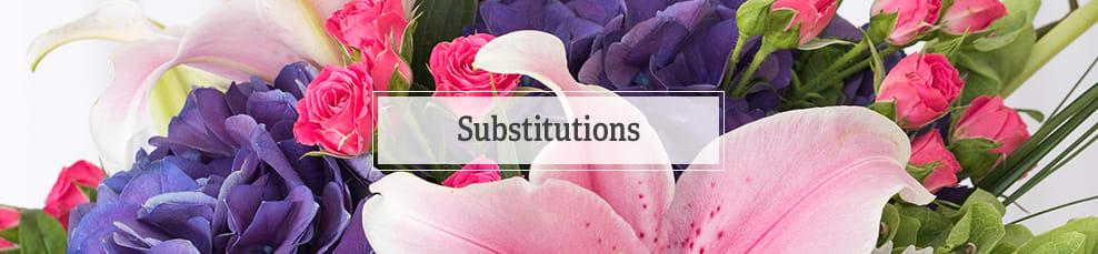 Flower Substitutions Banner