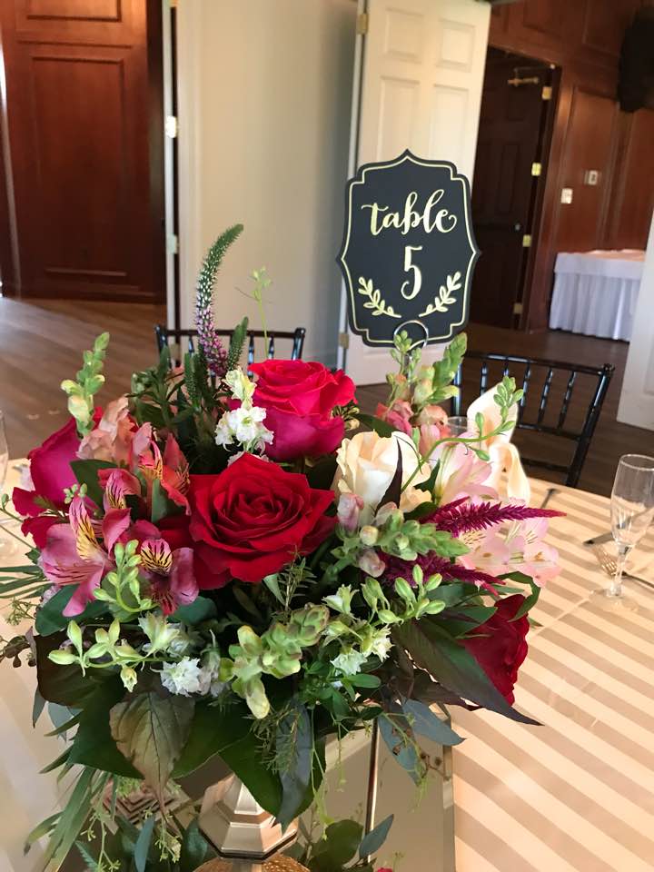 red bouquet